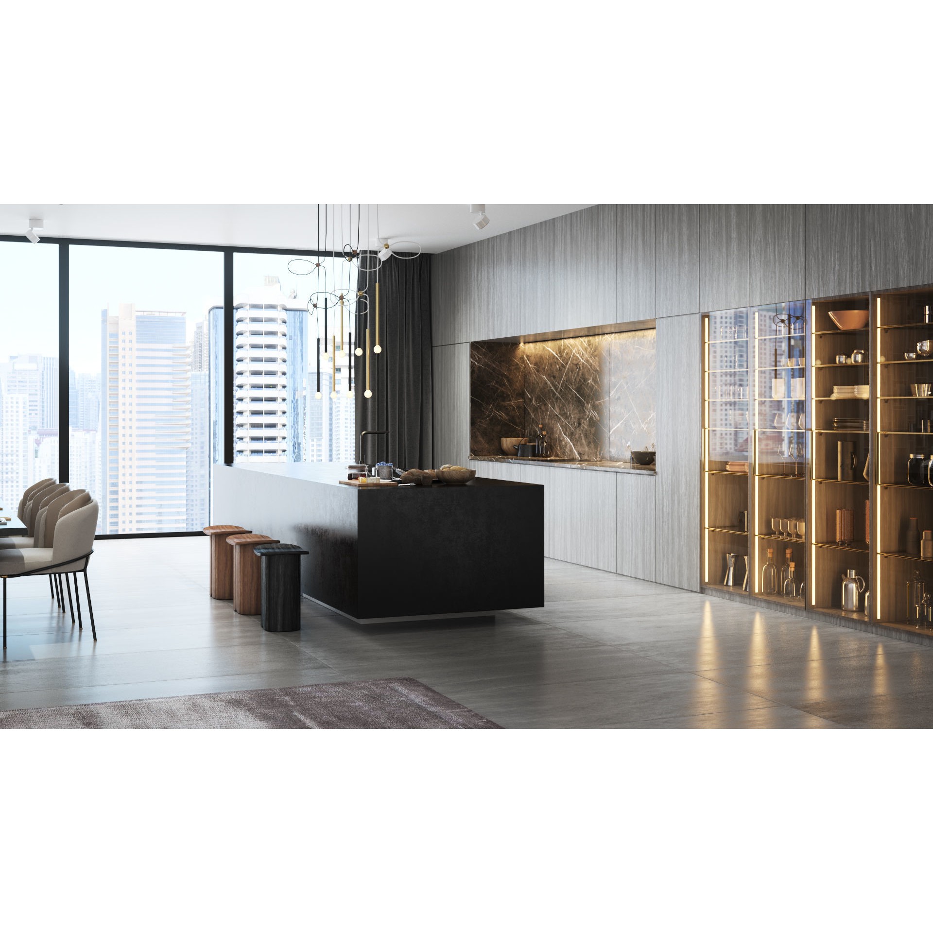 Apartment Scene - High-Quality Interior 3D Model - View 5