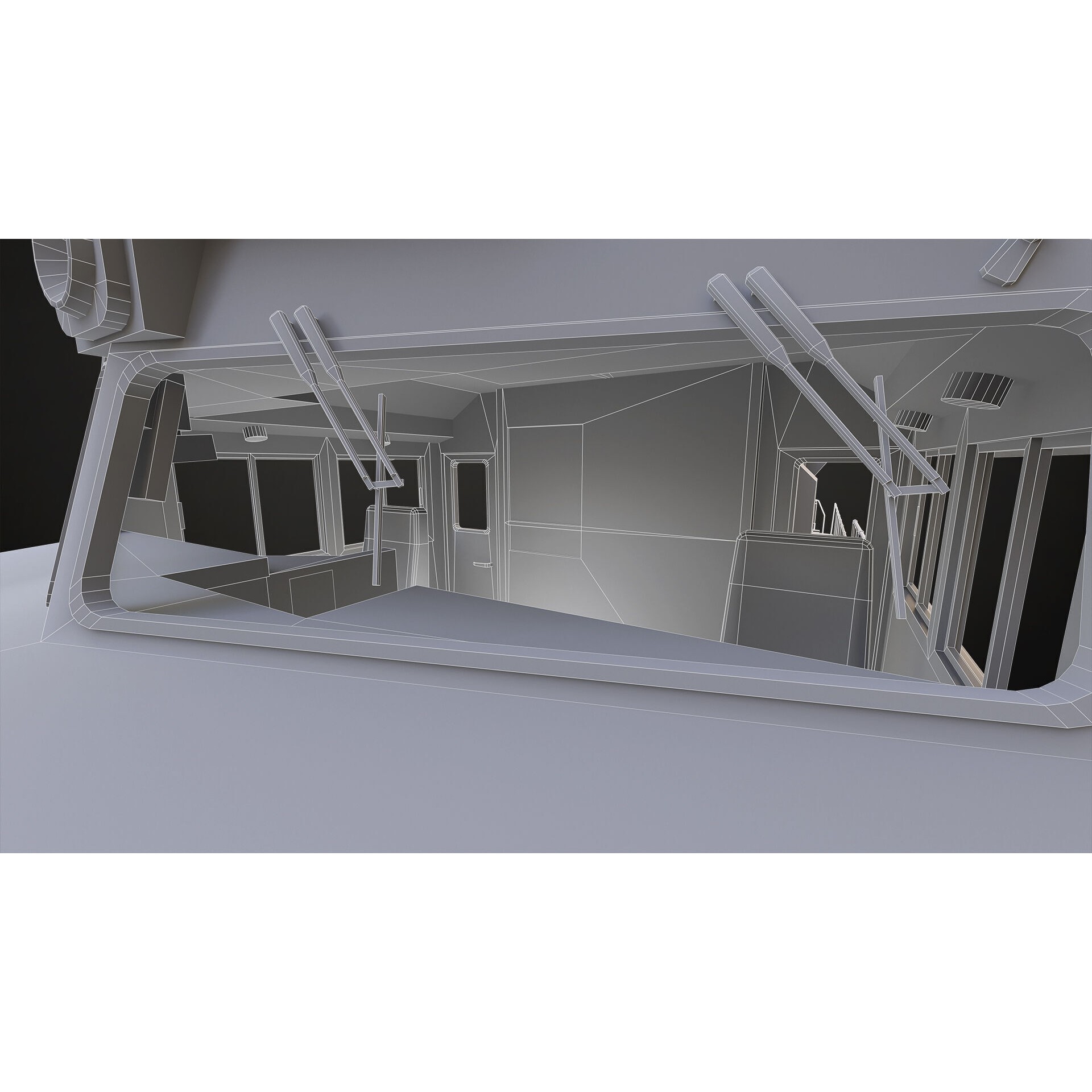 Diesel Locomotive 3D Model – Low Poly Game Asset, FBX, PBR Textures