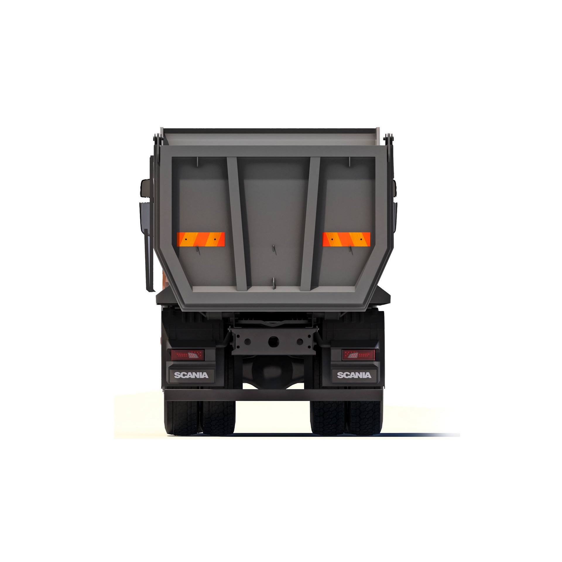 Truck G500 XT 3D Model – High Poly Tipper for Construction, FBX - View 5