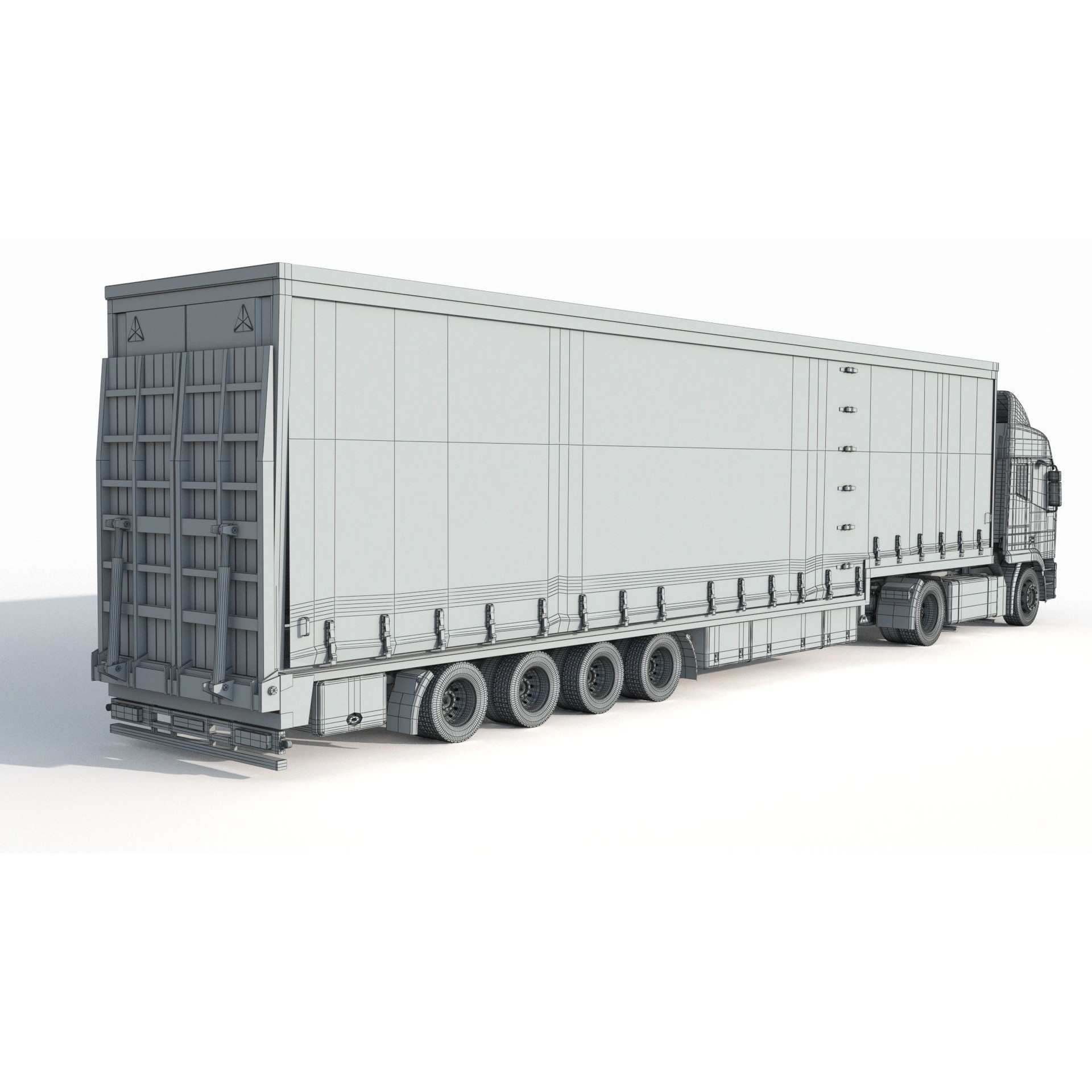 Iveco Eurotech Truck 3D Model – High Poly Vehicle Asset, FBX, OBJ