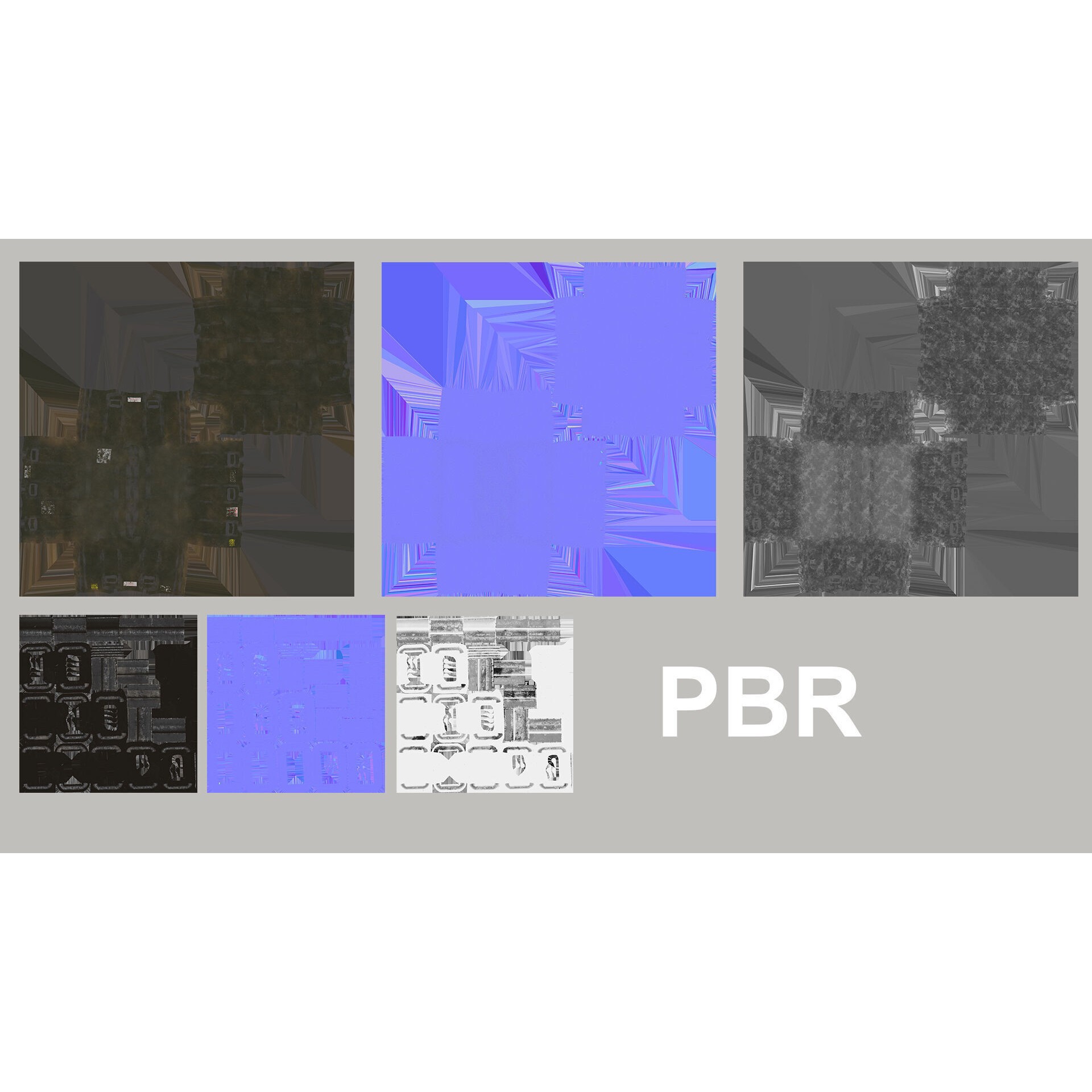 Military Shipping Elements 3D Model – SUBD PBR Cargo Containers, FBX