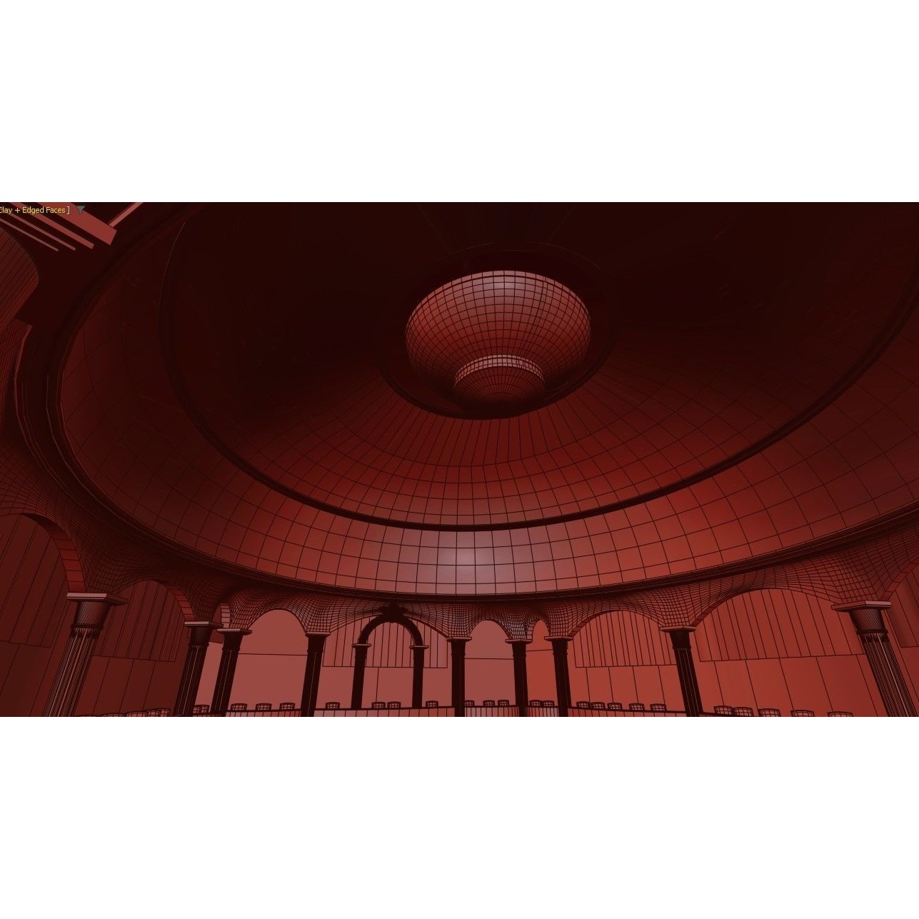 Classic Theatre - Low-Poly Game-Ready 3D Model - View 10