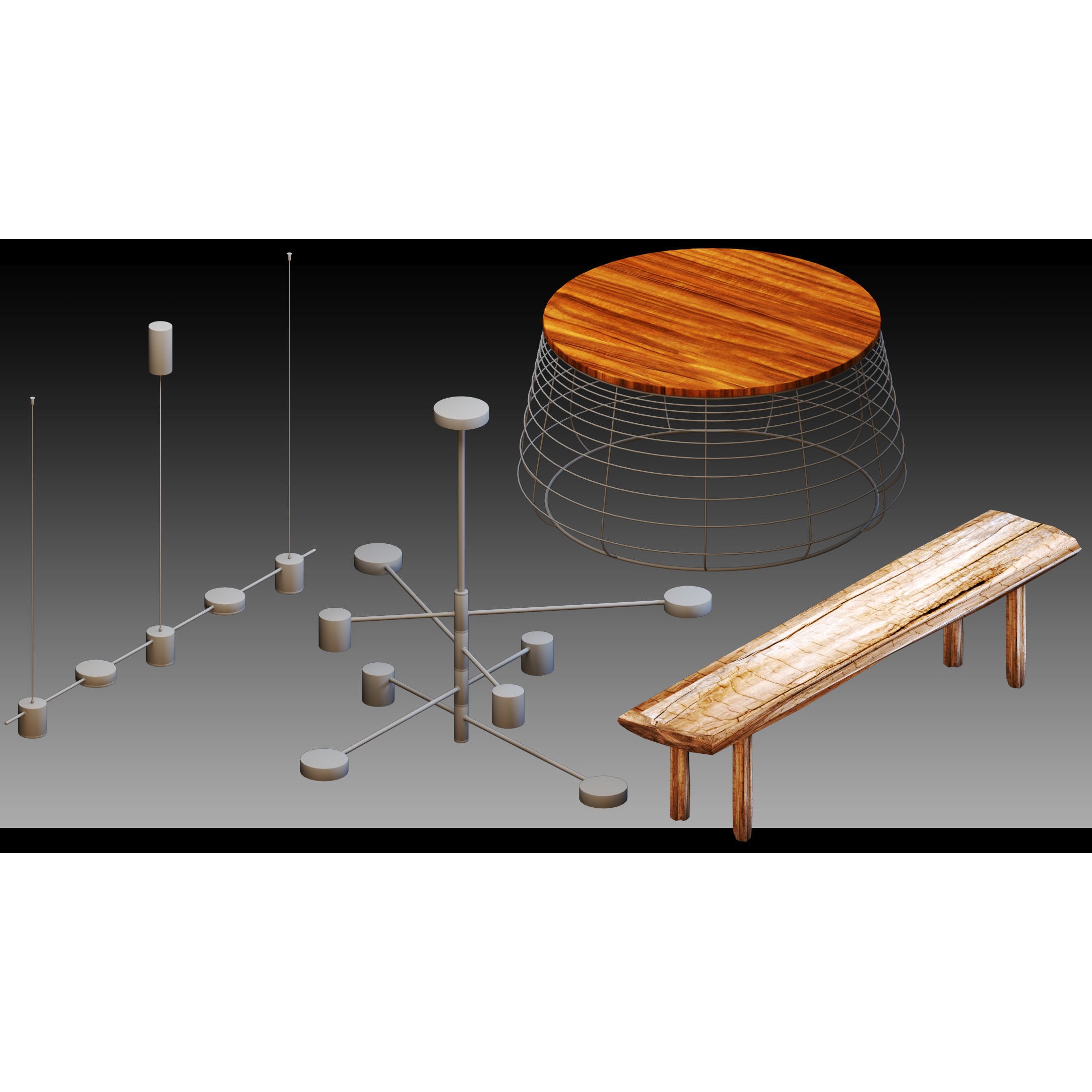 Interior Objects 3D Model – High Detail Assets for Any Project, FBX, Blender - View 13