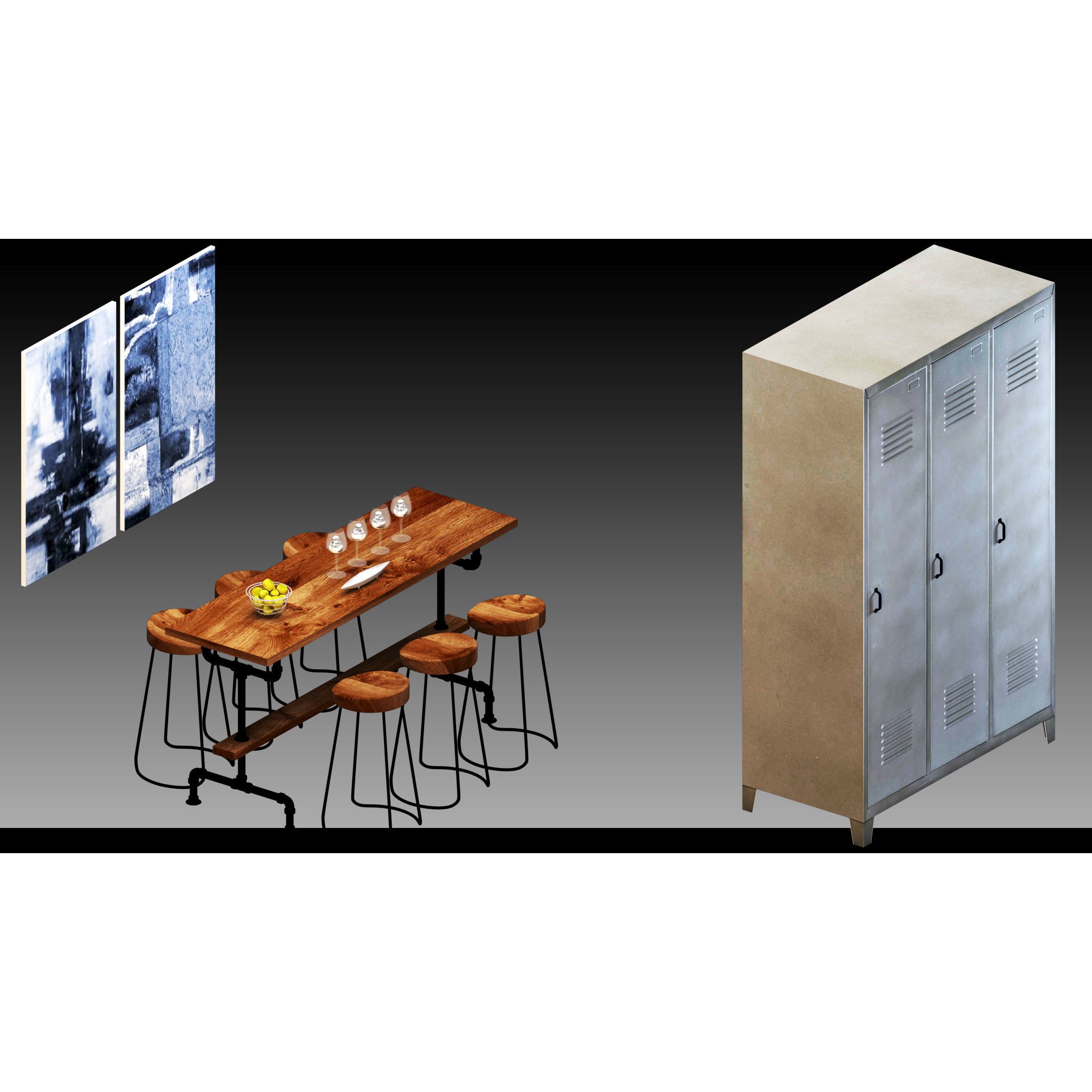 Interior Objects 3D Model – High Detail Assets for Any Project, FBX, Blender - View 7
