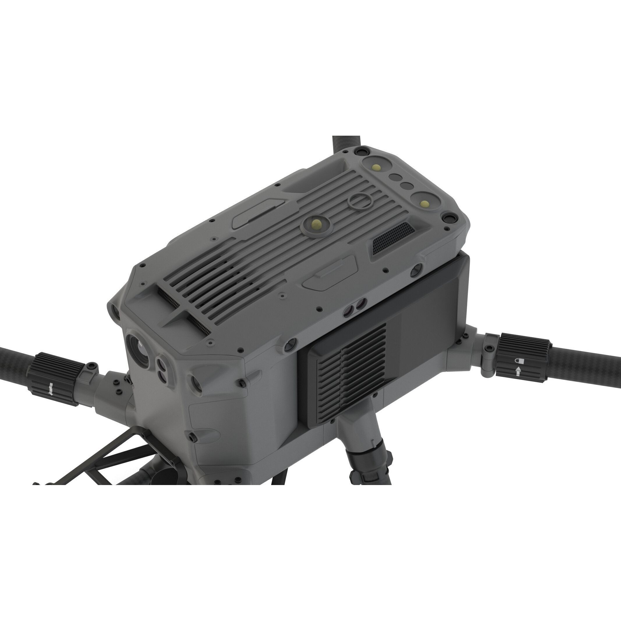 DJI Matrice 350 RTK 3D Model – High-Poly PBR Drone, FBX/OBJ - View 16