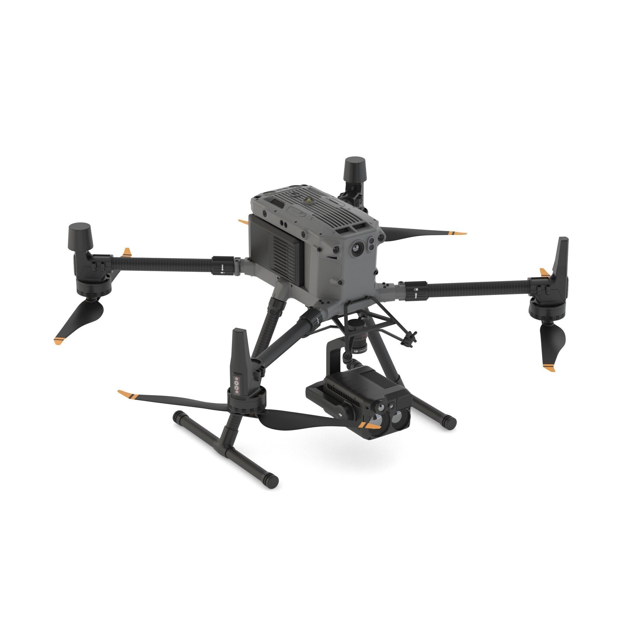 DJI Matrice 350 RTK 3D Model – High-Poly PBR Drone, FBX/OBJ - View 5