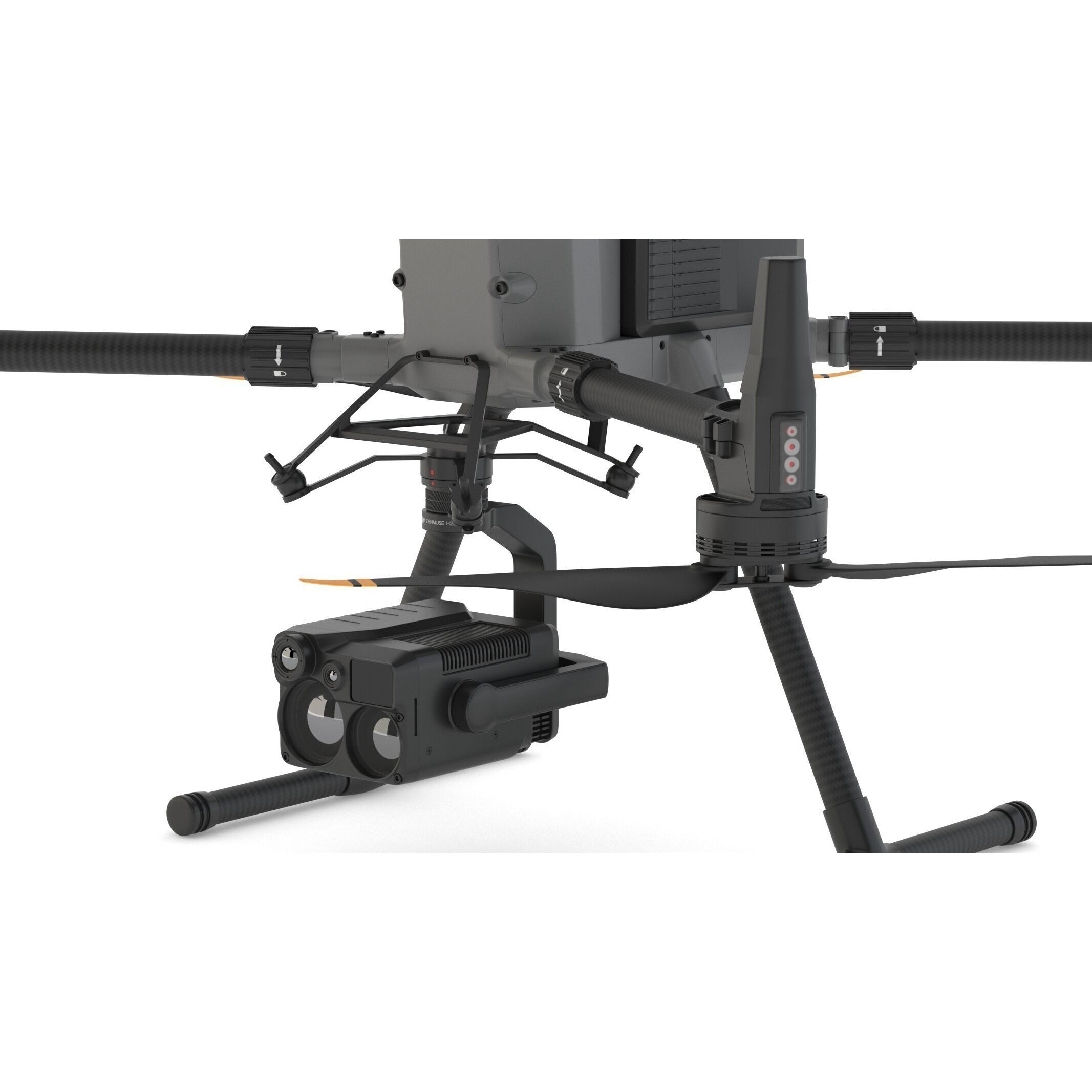 DJI Matrice 350 RTK 3D Model – High-Poly PBR Drone, FBX/OBJ - View 8