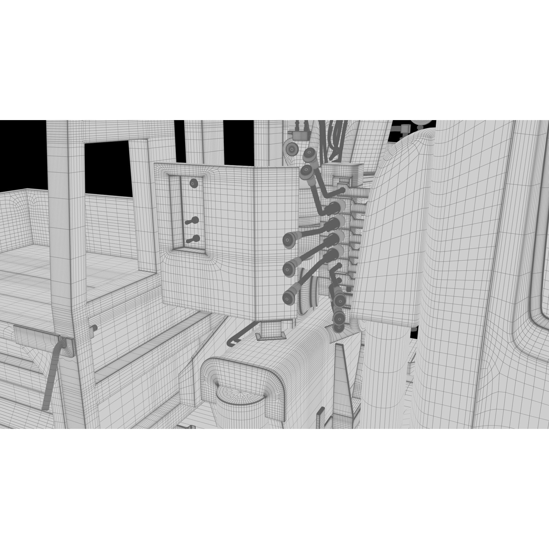 ISUZU NLR130 3D Model – High Detail Truck Asset, FBX, OBJ