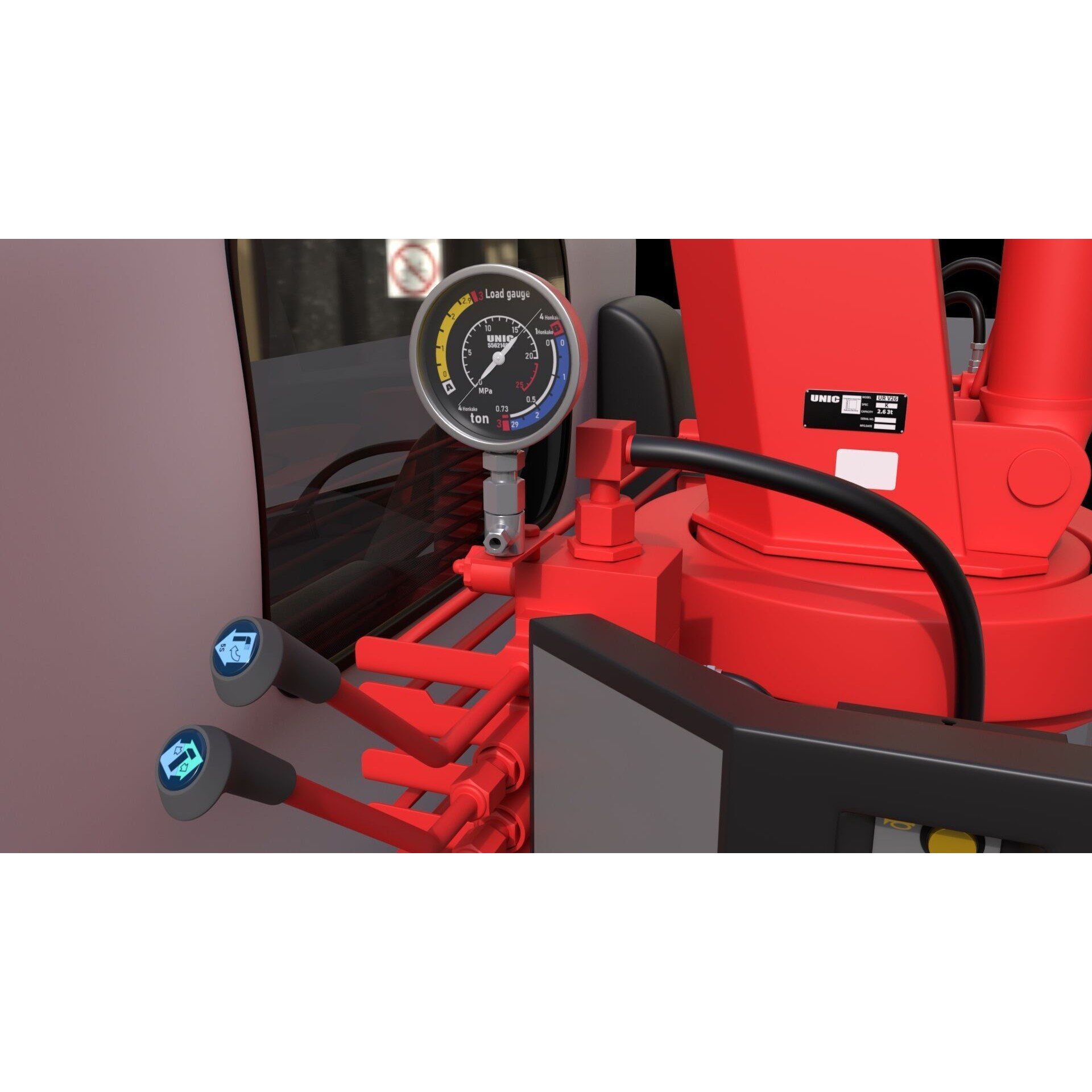 ISUZU NLR130 3D Model – High Detail Truck Asset, FBX, OBJ - View 14