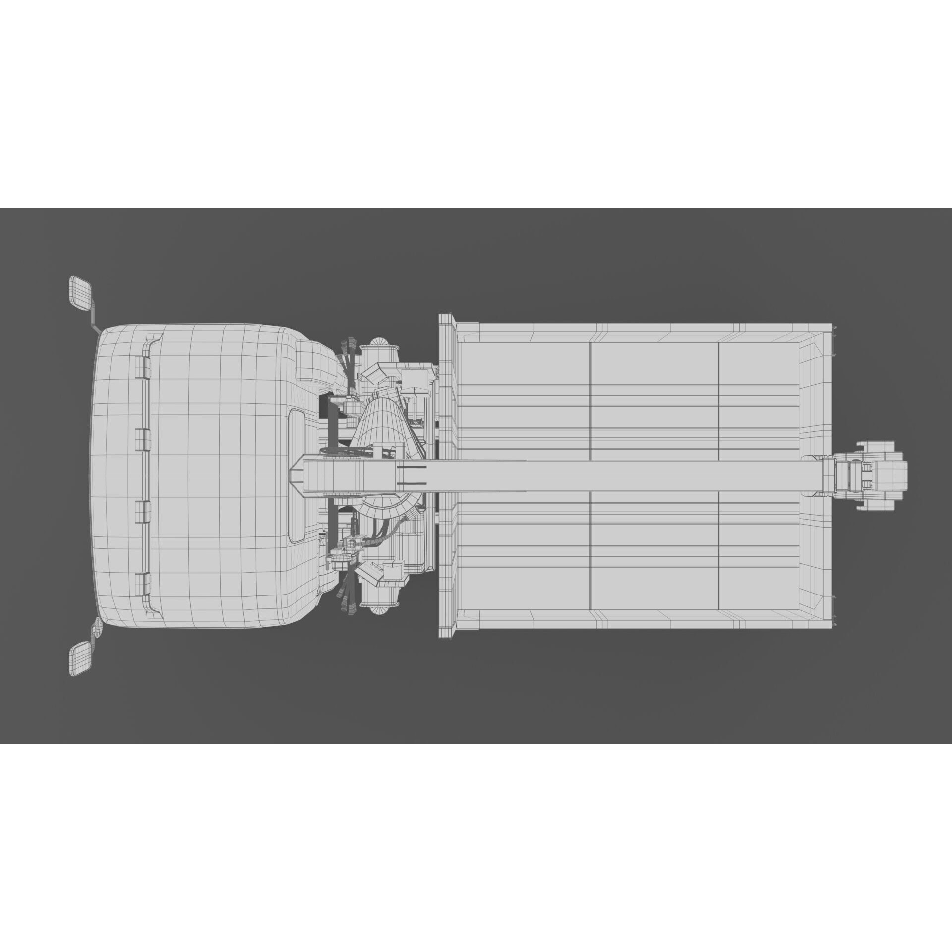 ISUZU NLR130 3D Model – High Detail Truck Asset, FBX, OBJ - View 35