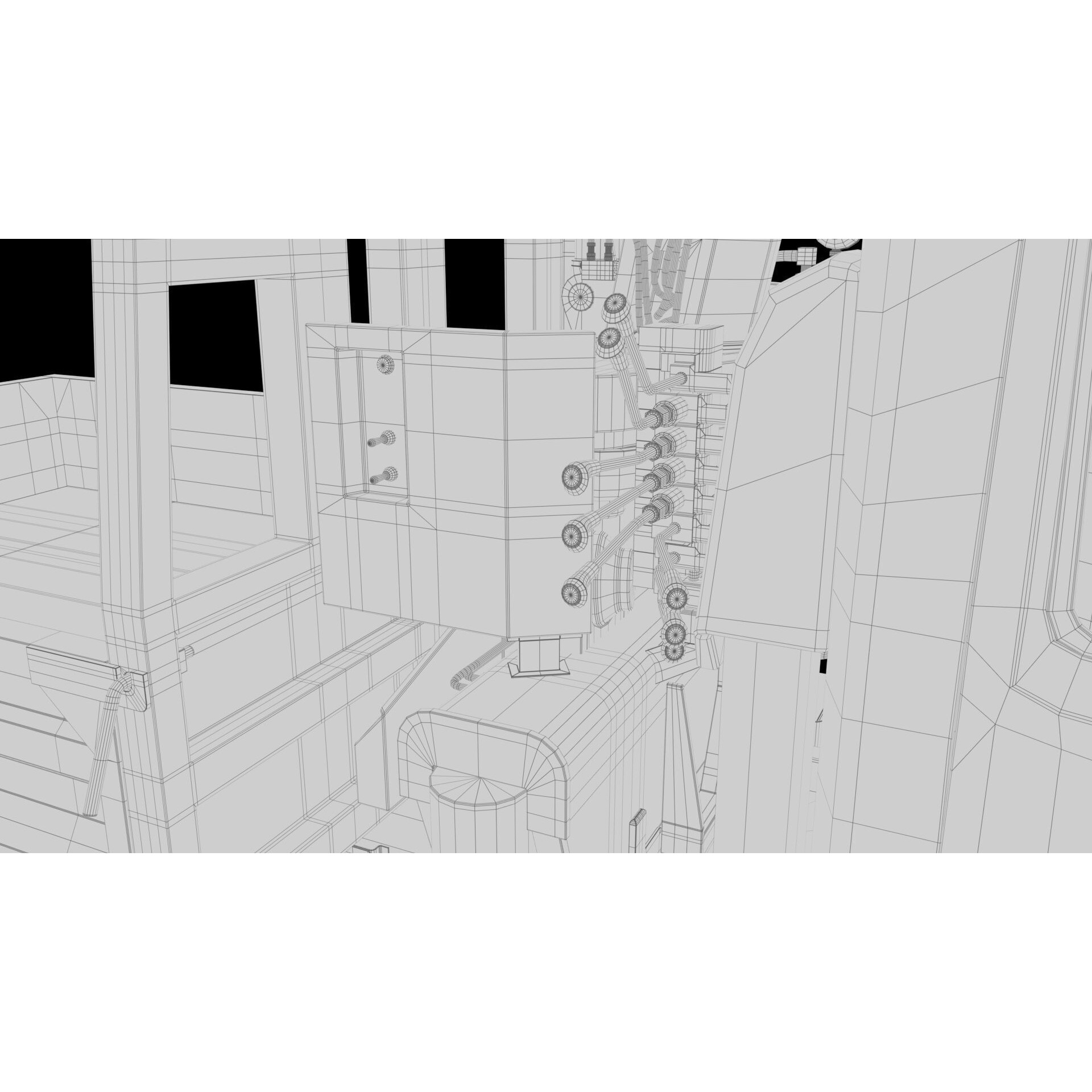 ISUZU NLR130 3D Model – High Detail Truck Asset, FBX, OBJ - View 40