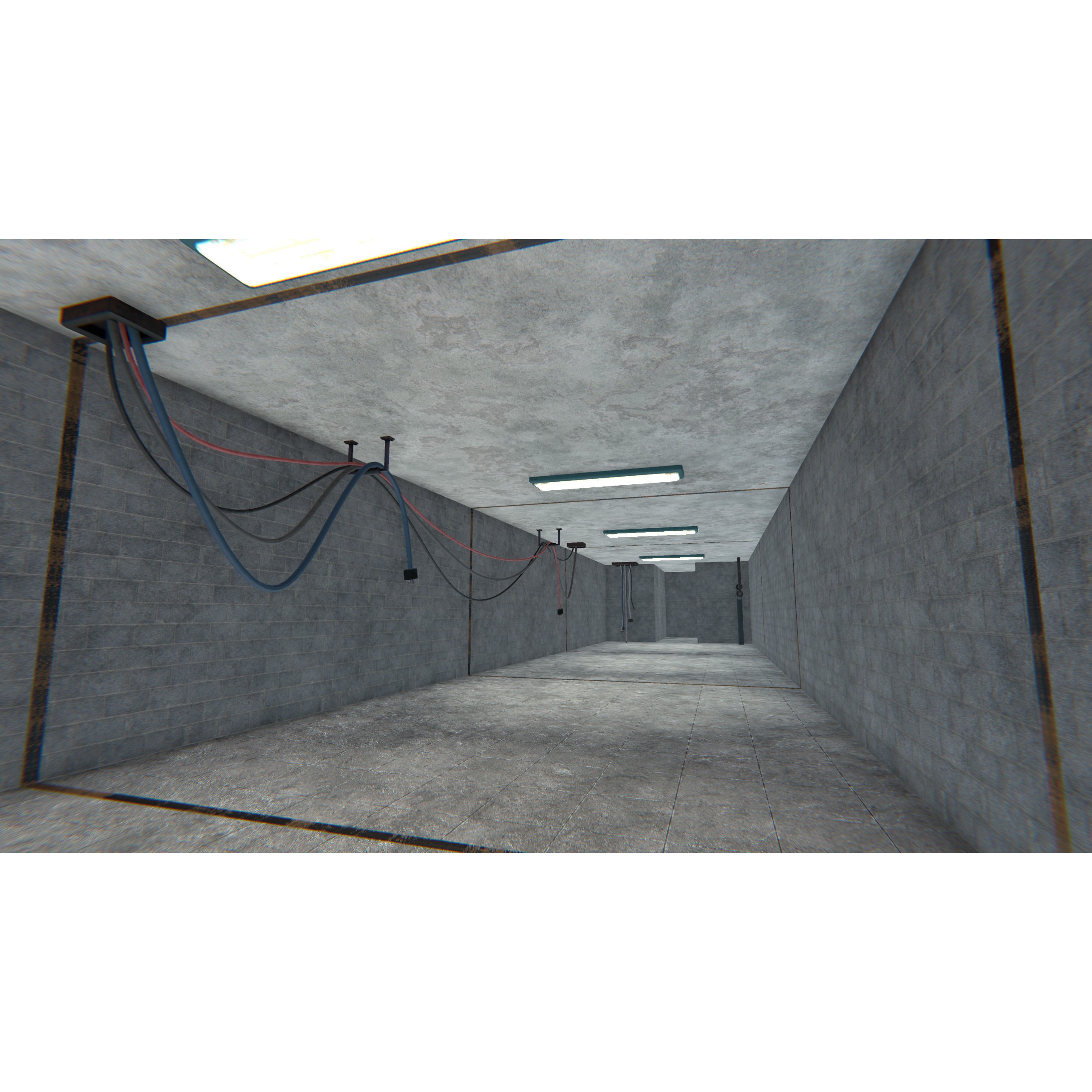Old Factory 3D Model – Low Poly Industrial Asset with Interior - View 21