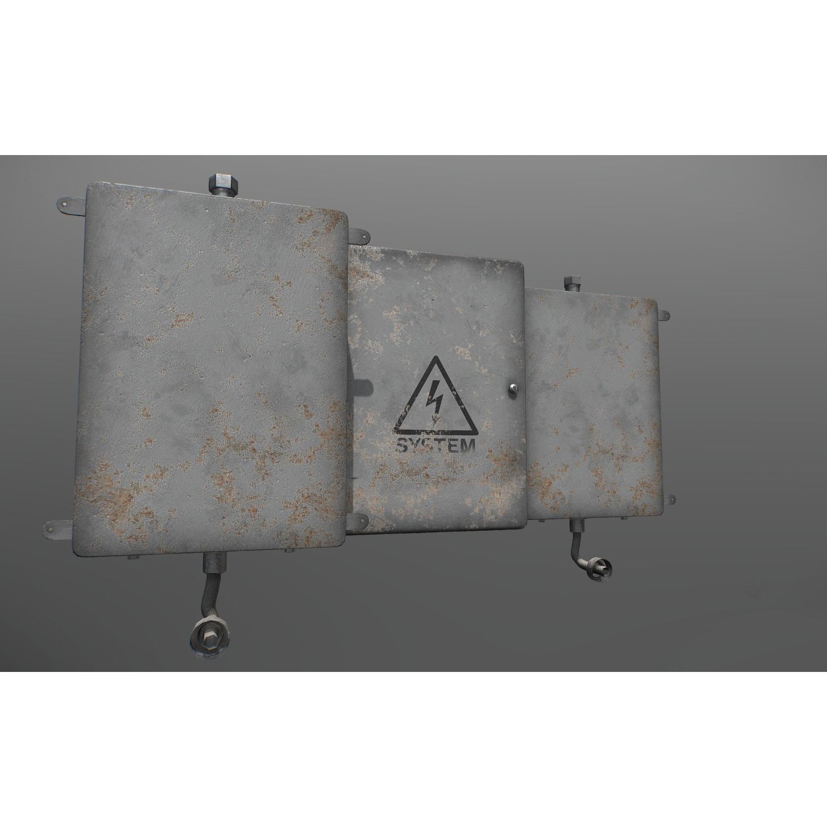 Fusebox 3D Model – Low Poly Game Ready Asset with PBR Textures - View 10