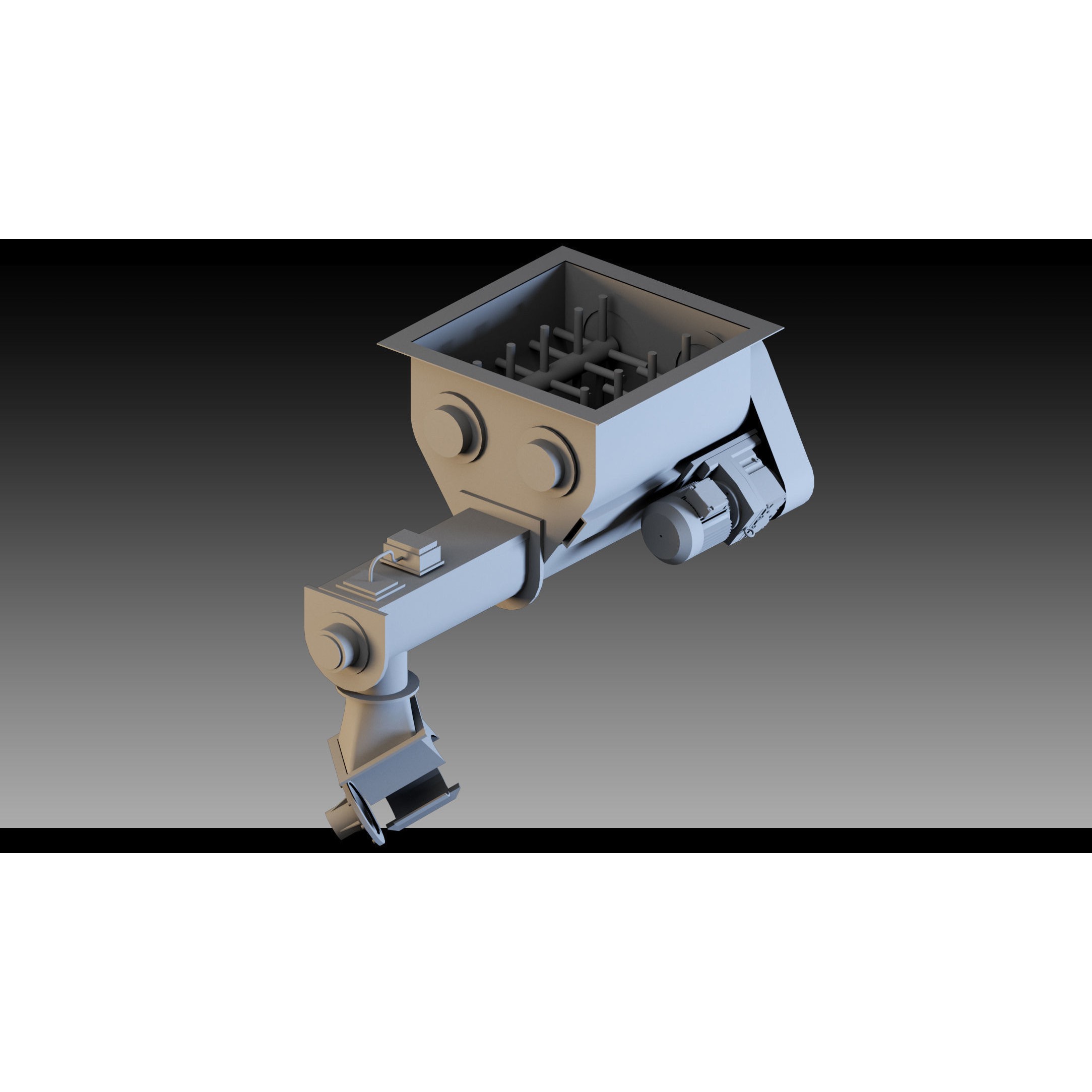 Factory Props 3D Model – High Detail Industrial Assets, FBX, Blend