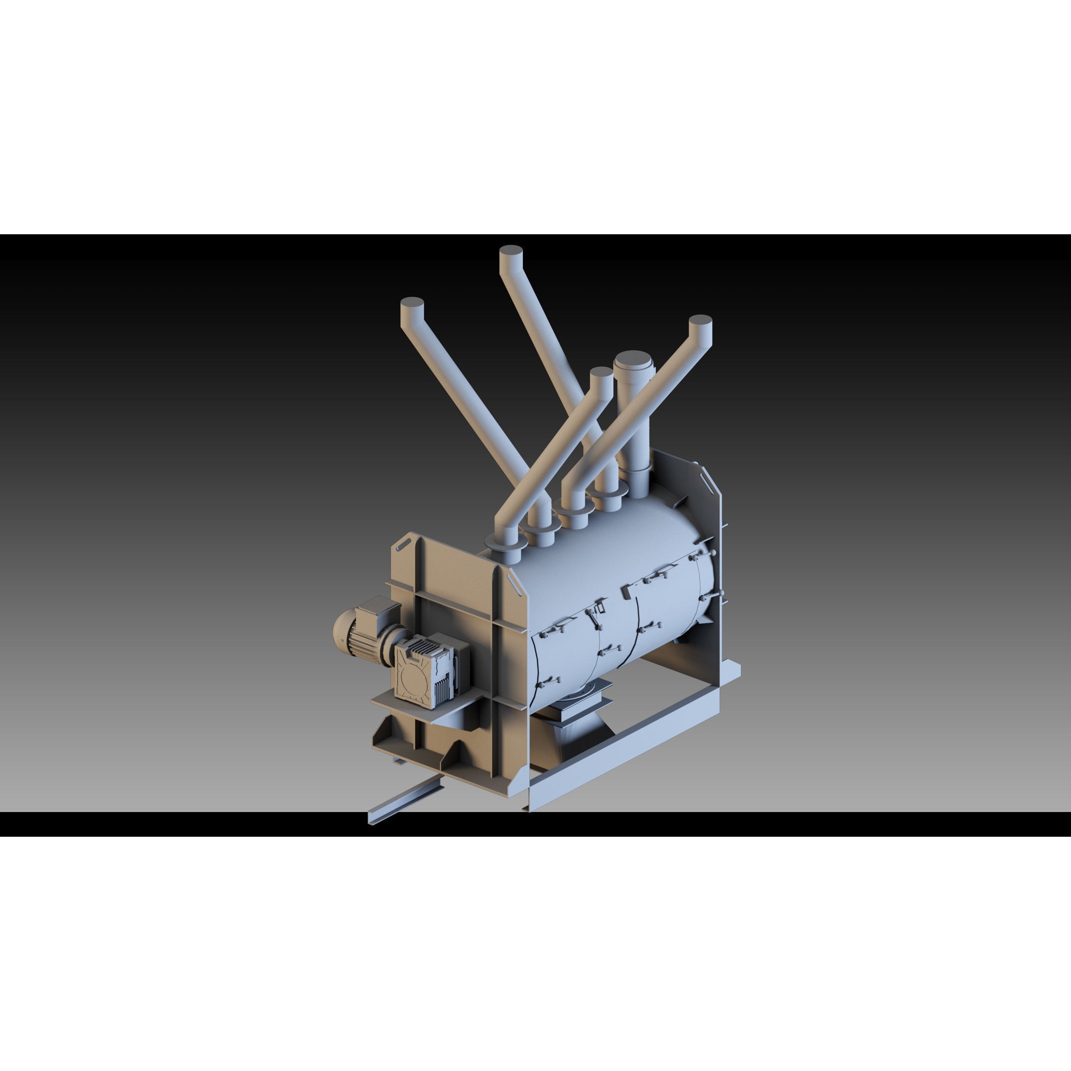 Factory Props 3D Model – High Detail Industrial Assets, FBX, Blend - View 4