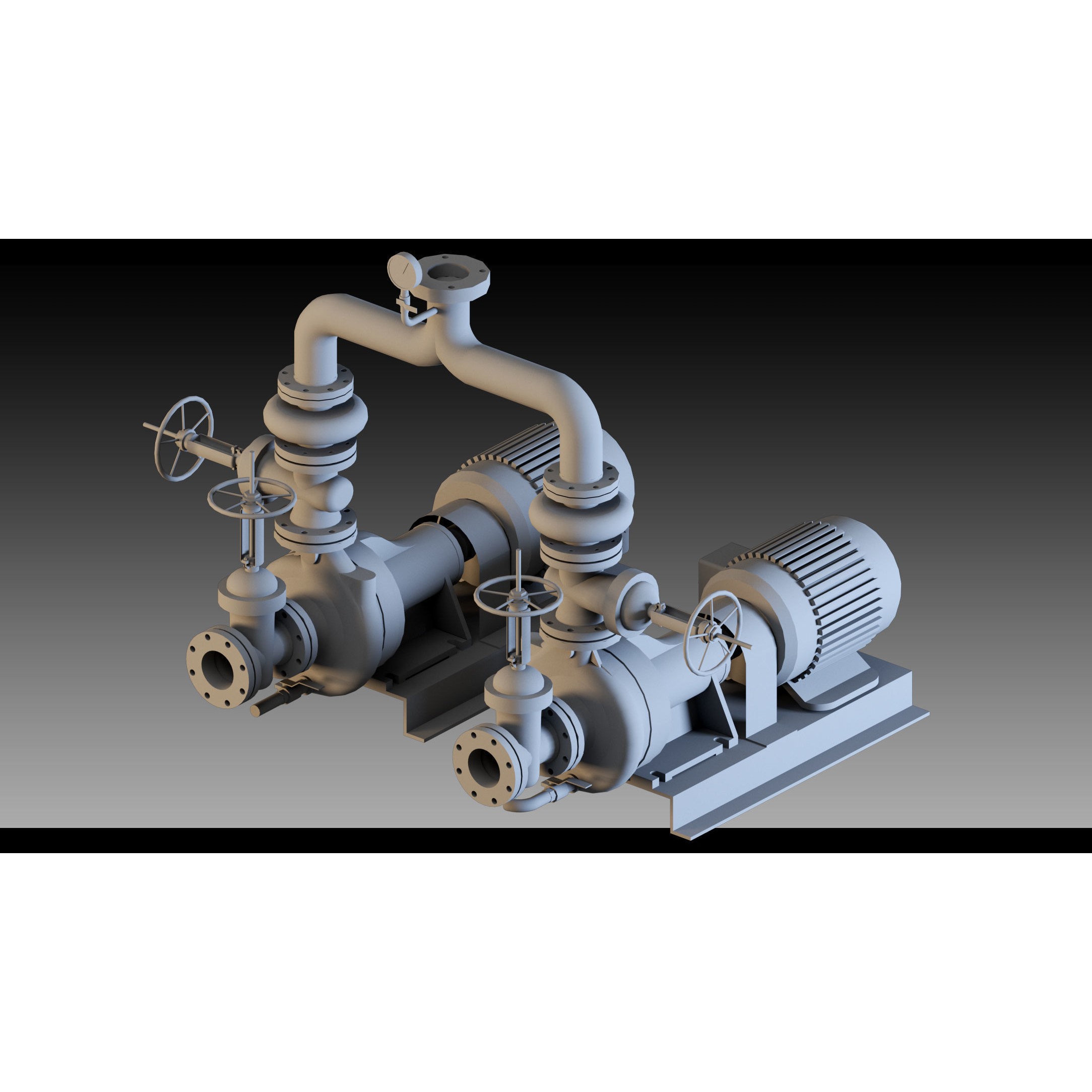 Factory Props 3D Model – High Detail Industrial Assets, FBX, Blend - View 6