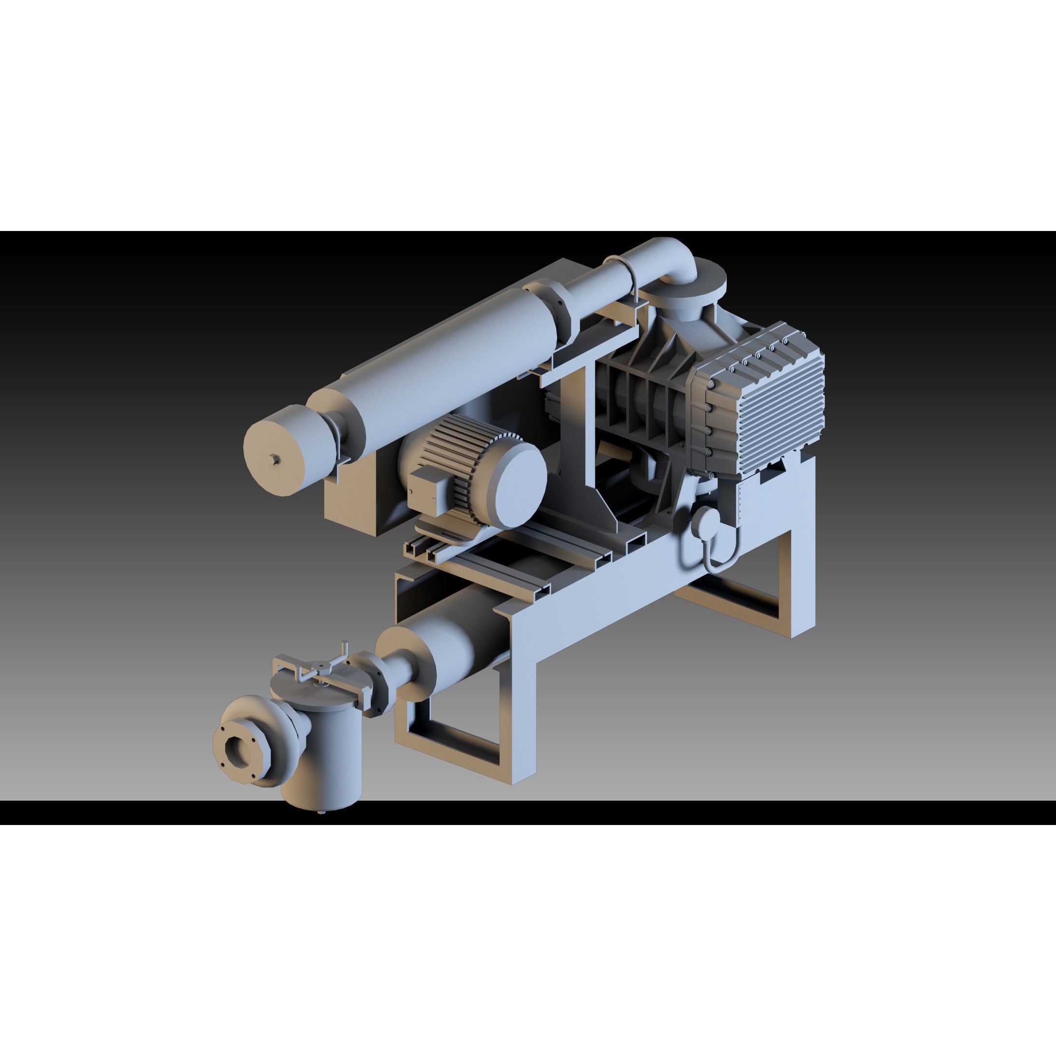 Factory Props 3D Model – High Detail Industrial Assets, FBX, Blend - View 8