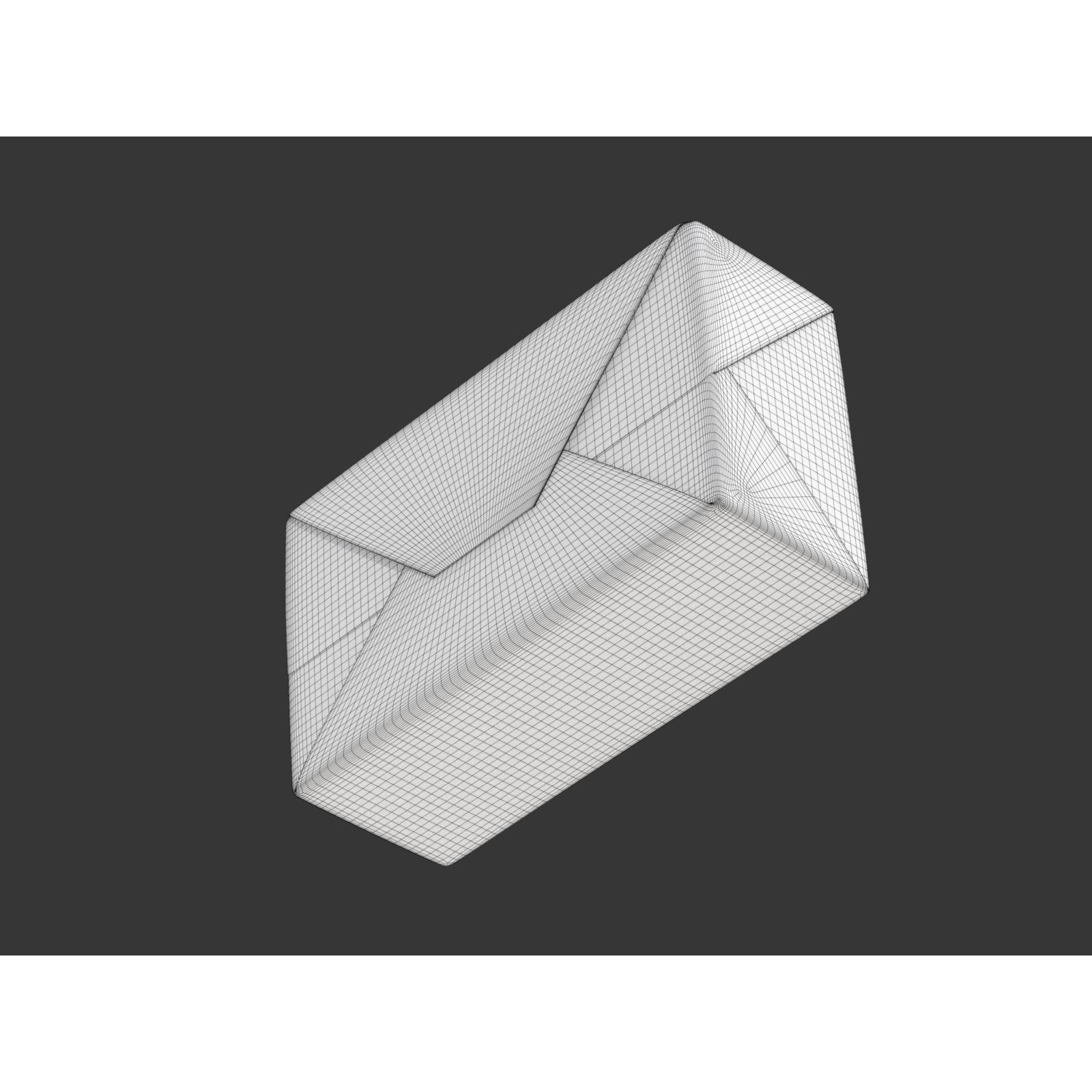 Butter Pack 3D Model – High-Quality Foil Package with Labels