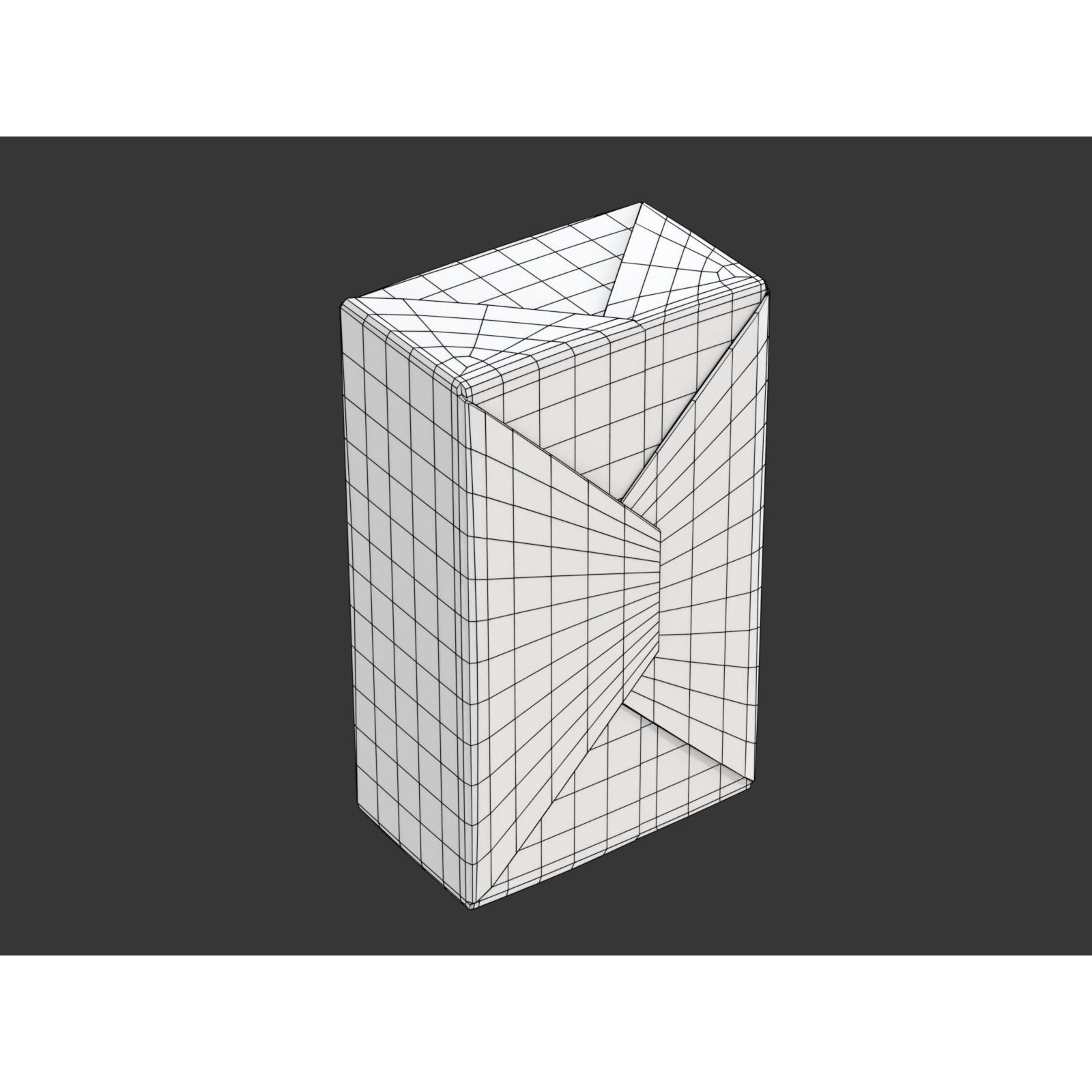 Butter Pack 3D Model – High-Quality Foil Package with Labels - View 21