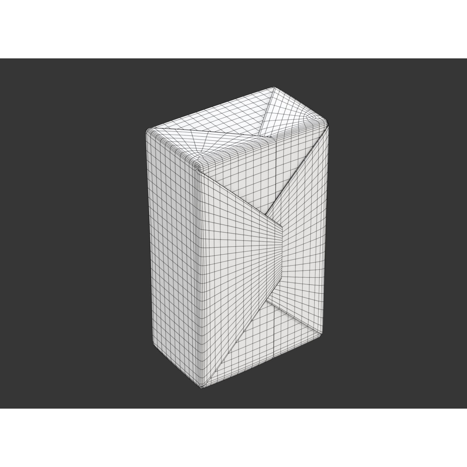 Butter Pack 3D Model – High-Quality Foil Package with Labels - View 22