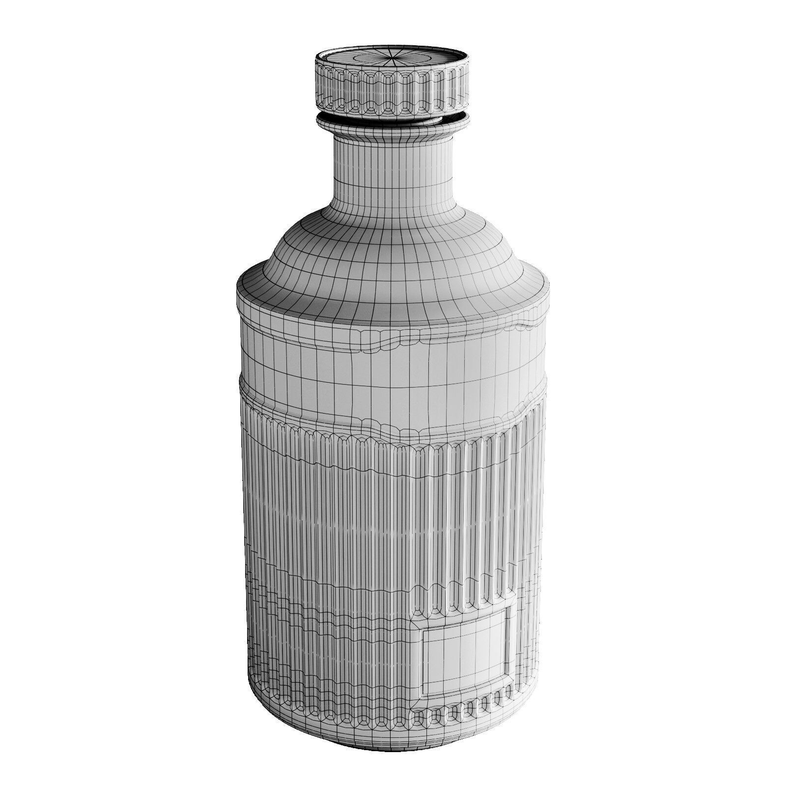 Filliers Whiskey Bottle 3D Model – High-Quality PBR Asset, FBX
