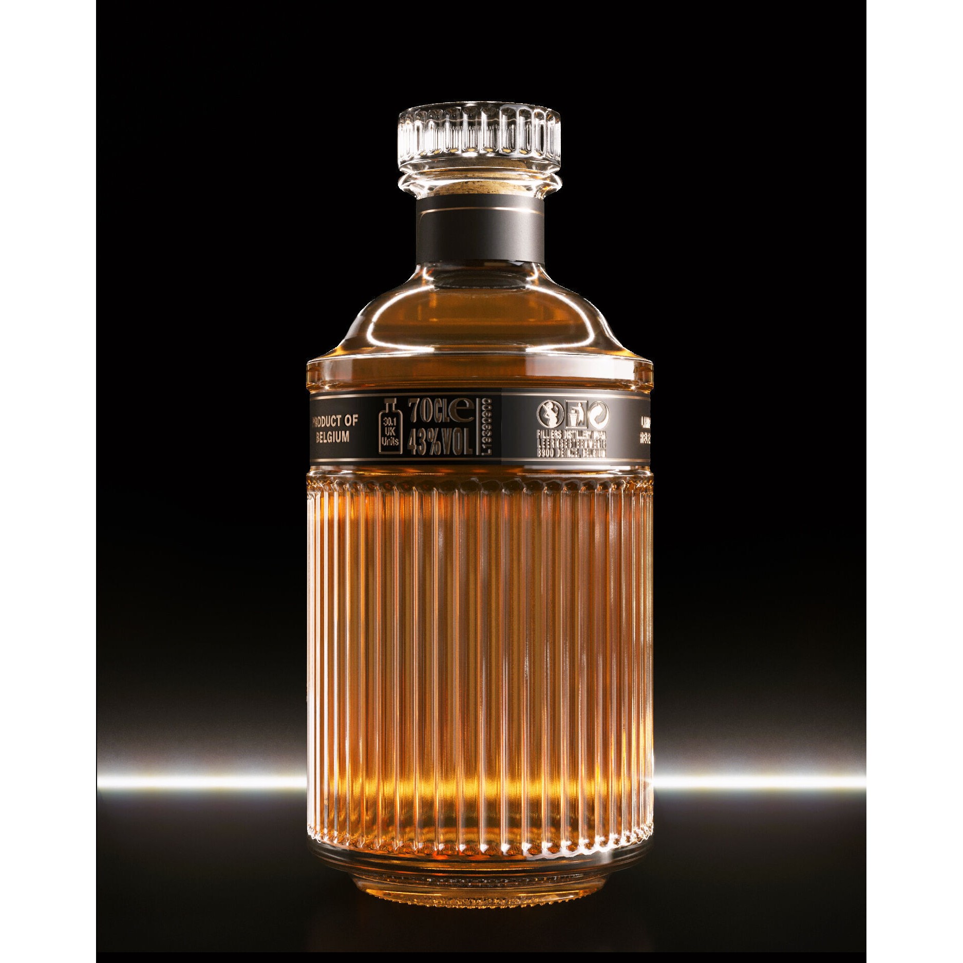 Filliers Whiskey Bottle 3D Model – High-Quality PBR Asset, FBX - View 5
