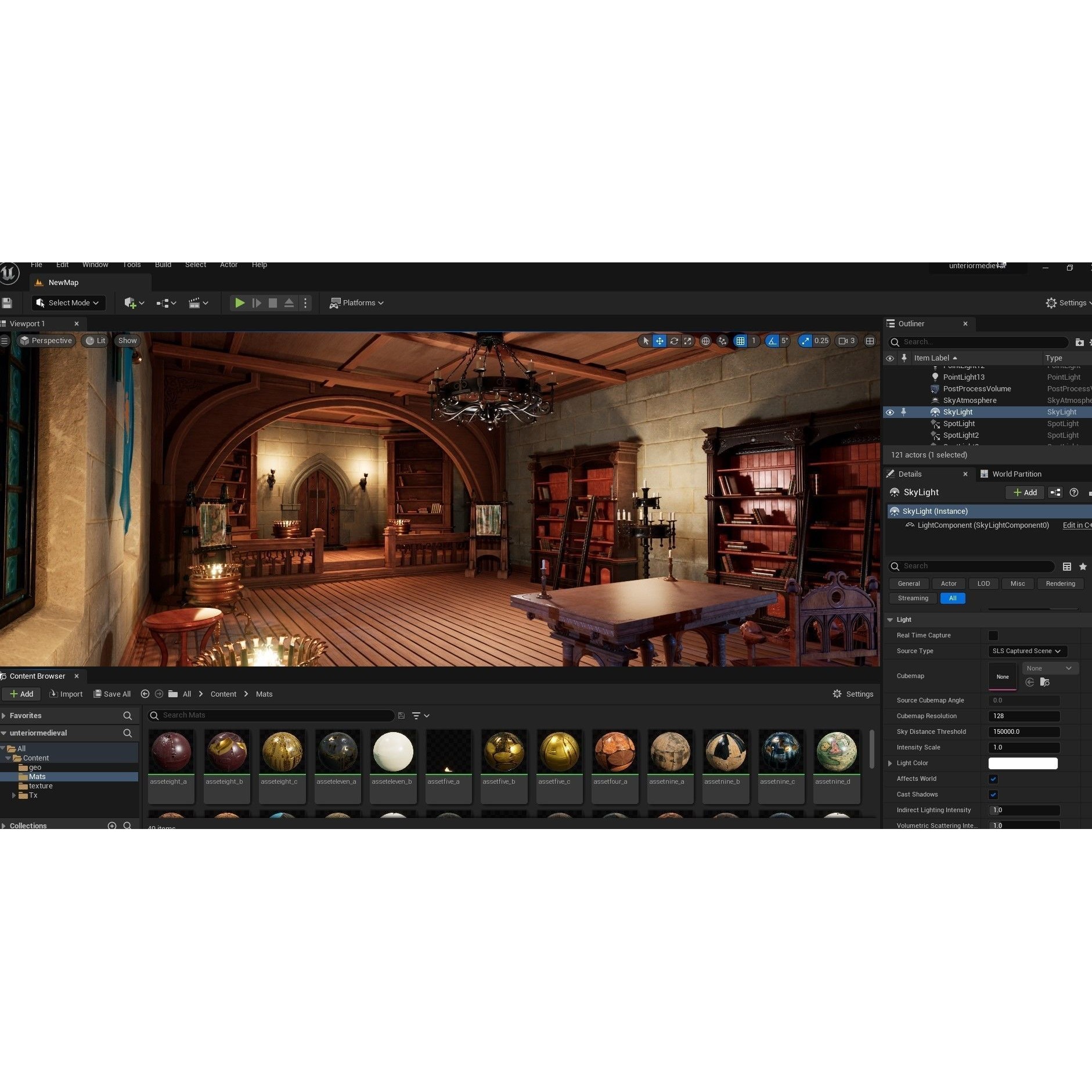 Medieval Interior - Game-Ready 3D Model - View 18