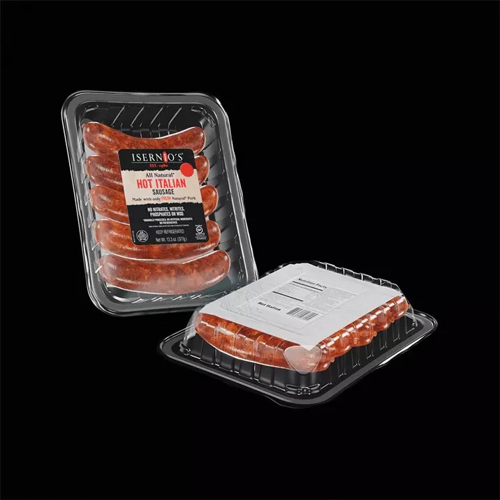 Italian Sausage 3D Model – High-Quality Polygon Mesh with PBR Textures - View 2