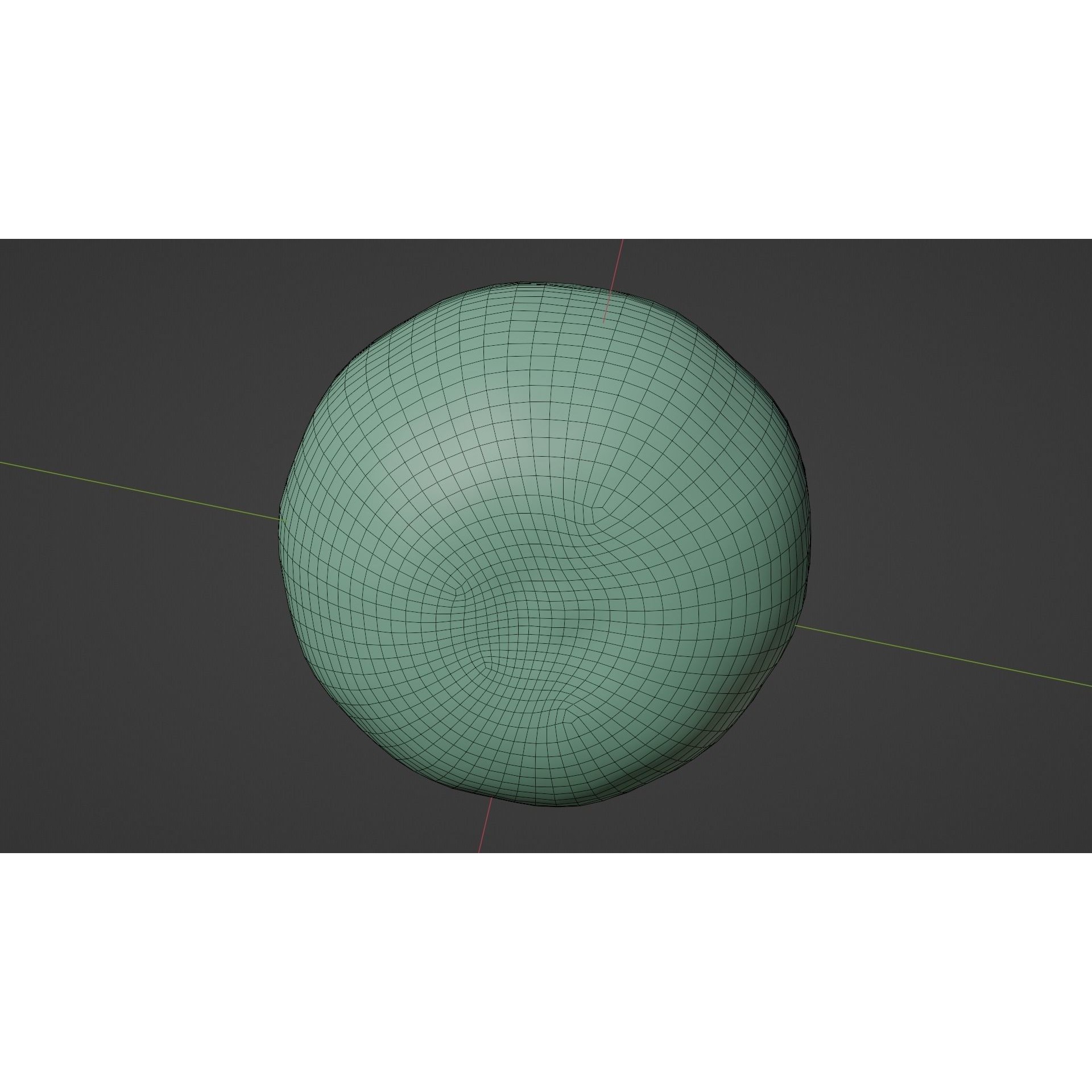 Orange 3D Model – Low Poly Fruit Asset, PBR Textures, Blender, FBX, OBJ - View 14