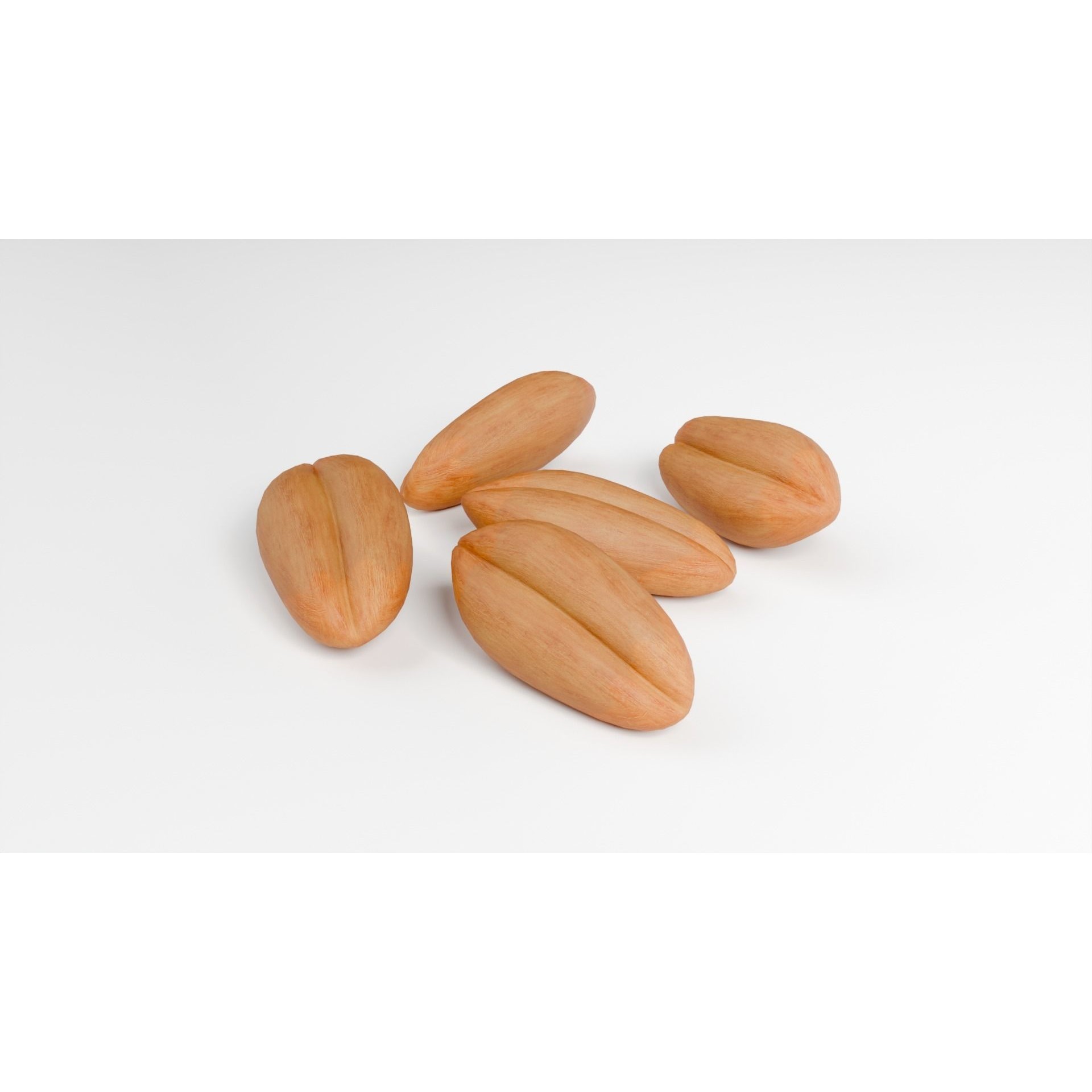 Wheat Seeds 3D Model – Textured Agricultural Asset, PBR, FBX, Blender - View 10