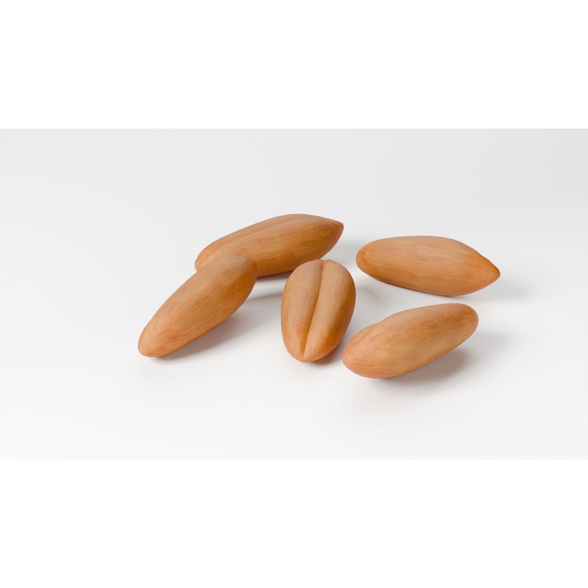 Wheat Seeds 3D Model – Textured Agricultural Asset, PBR, FBX, Blender - View 9