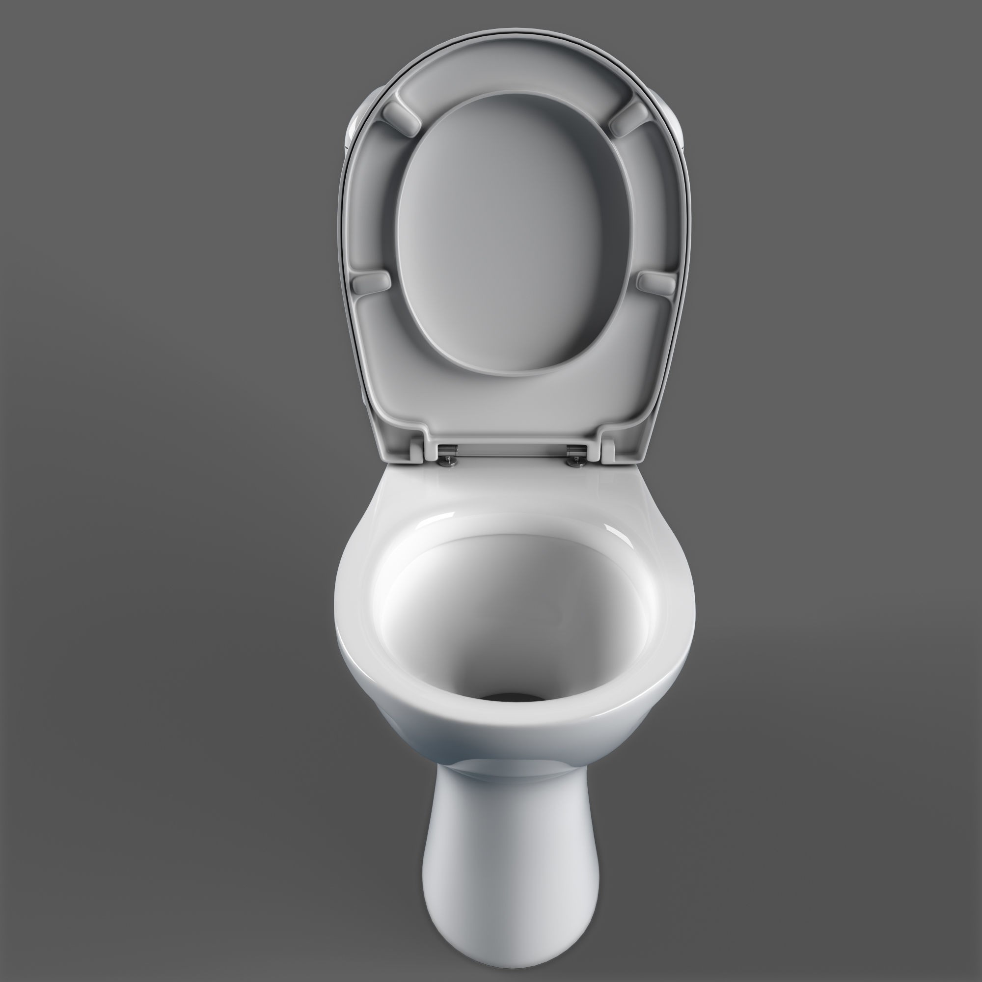 Keramag Renova Floor Toilet - Game-Ready 3D Model - View 6