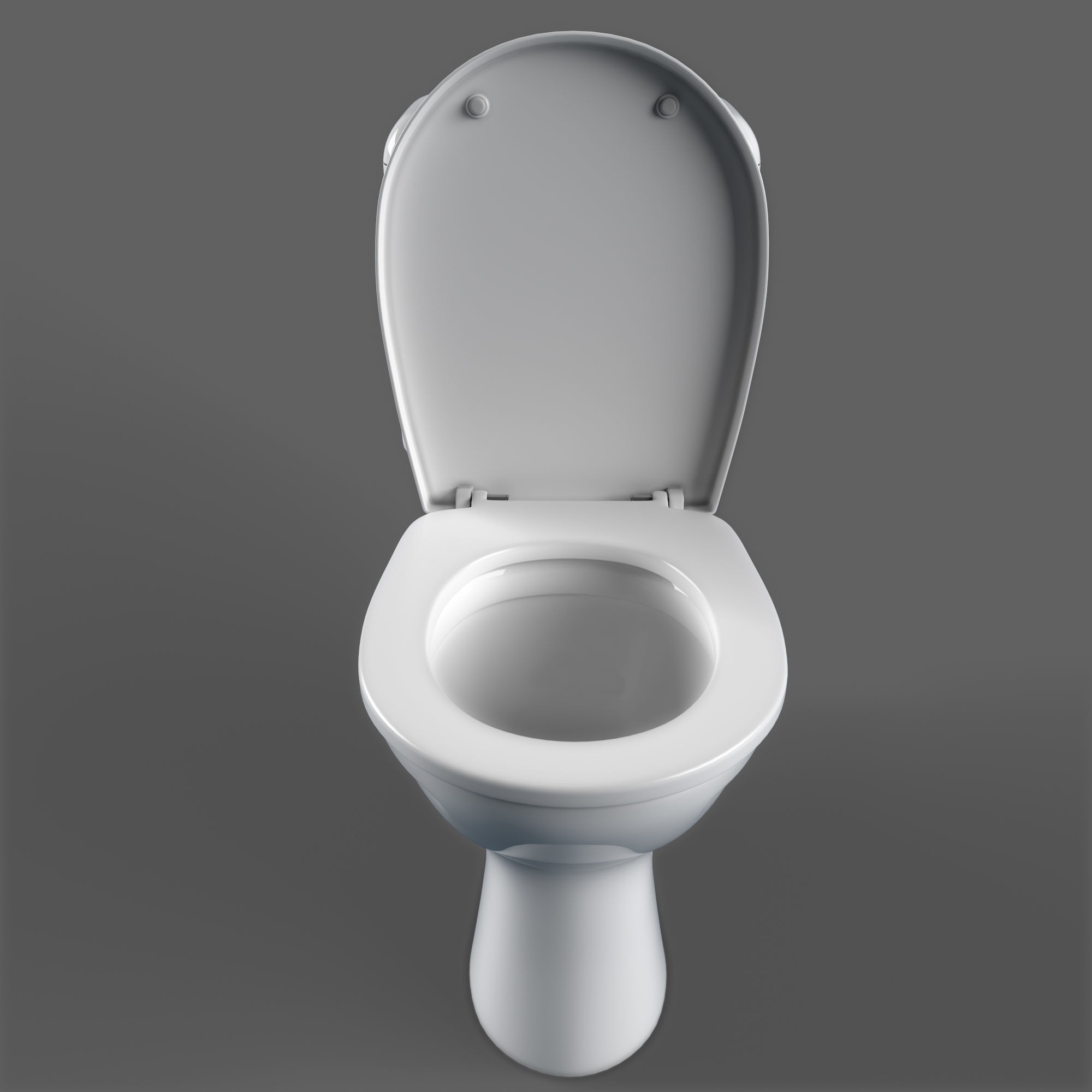 Keramag Renova Floor Toilet - Game-Ready 3D Model - View 7