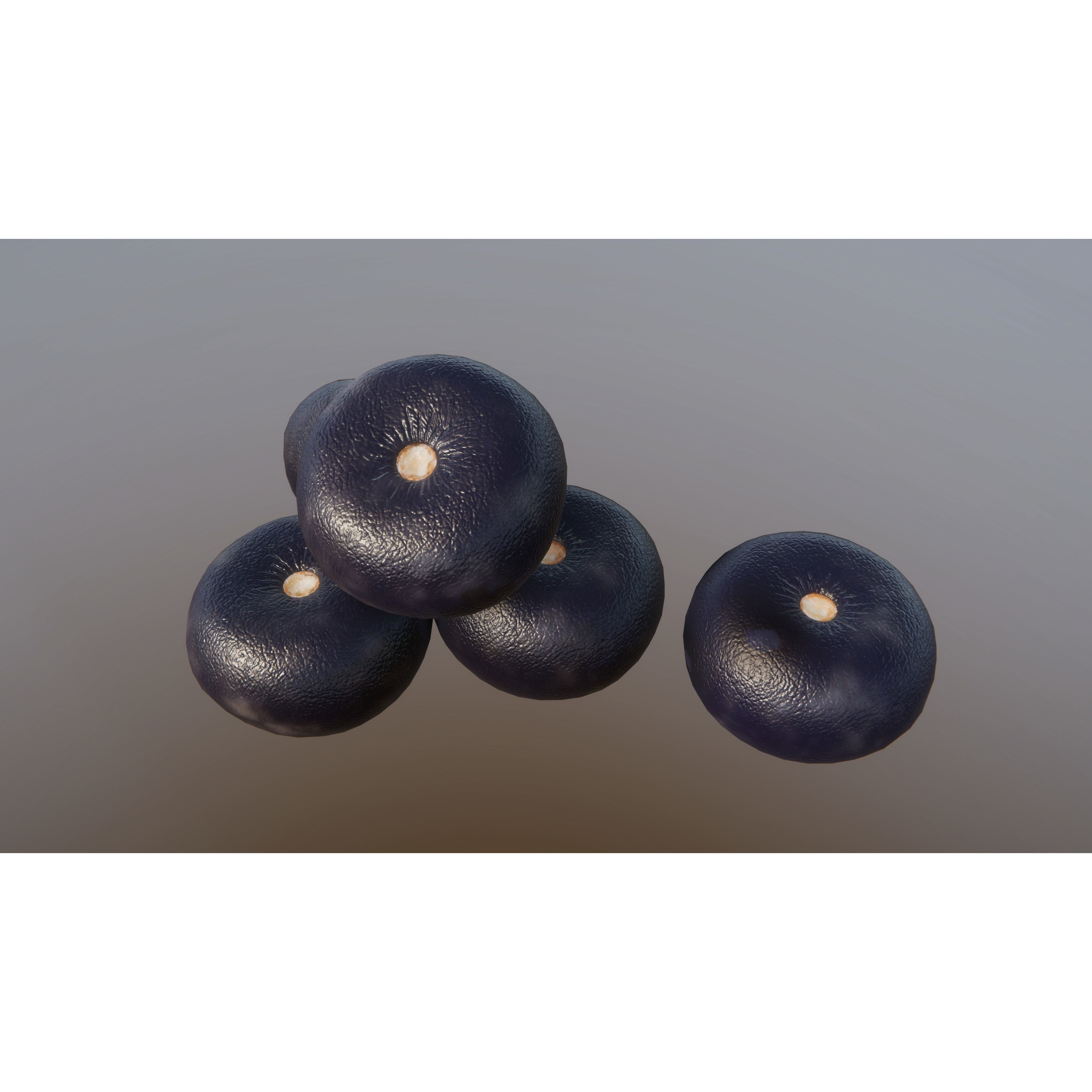 Berries and Cherries 3D Model – High Quality PBR Fruit Assets, FBX - View 11