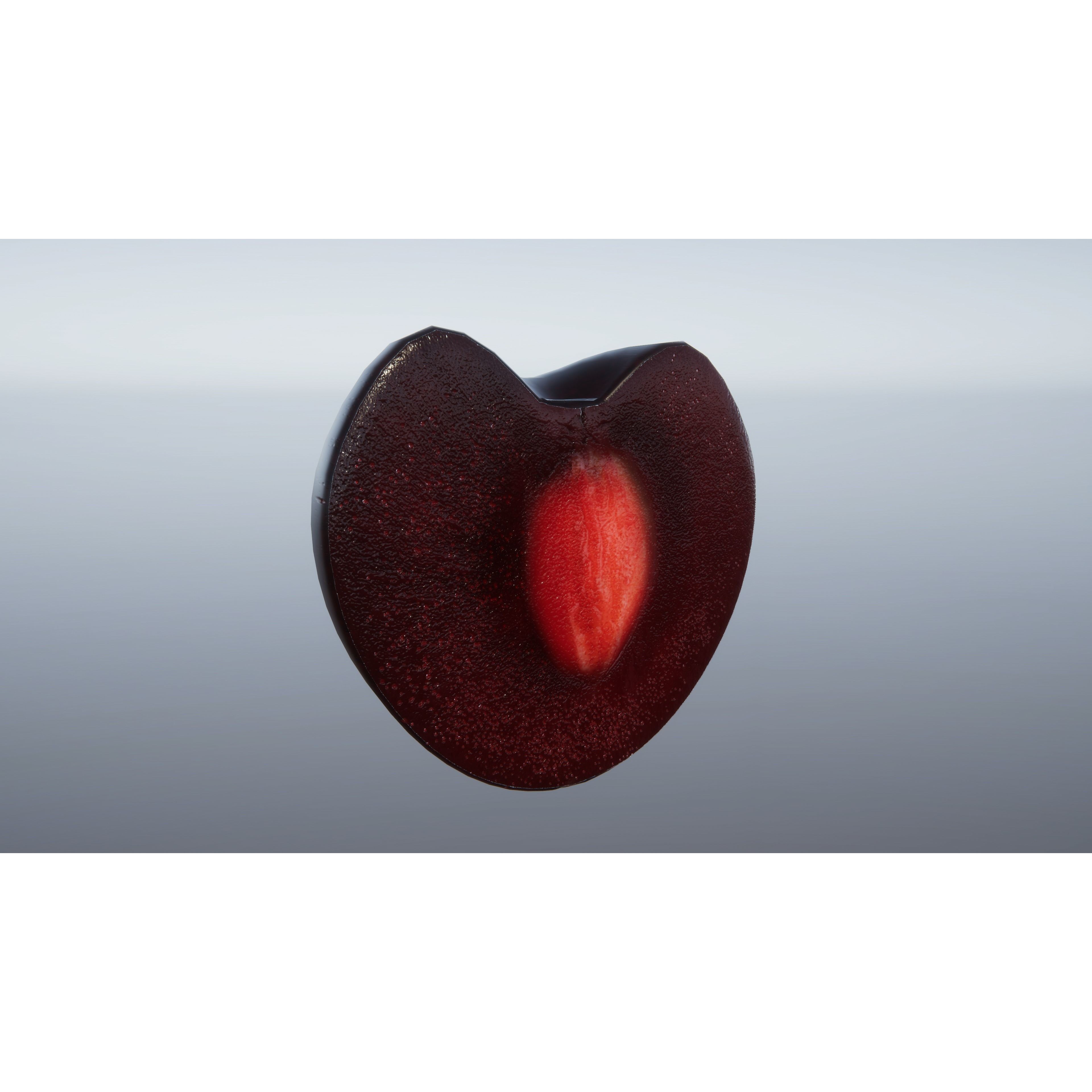 Berries and Cherries 3D Model – High Quality PBR Fruit Assets, FBX - View 19