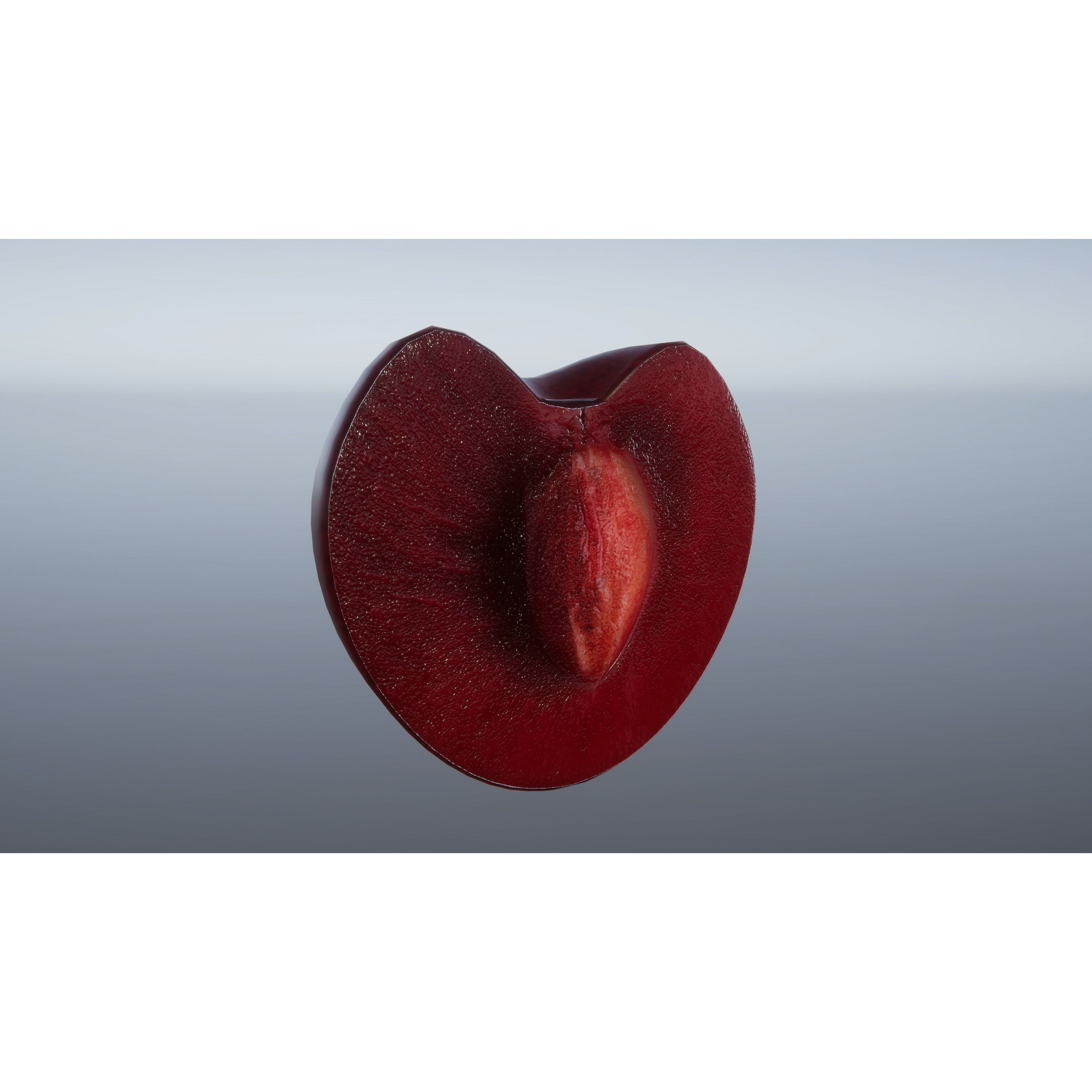 Berries and Cherries 3D Model – High Quality PBR Fruit Assets, FBX - View 20