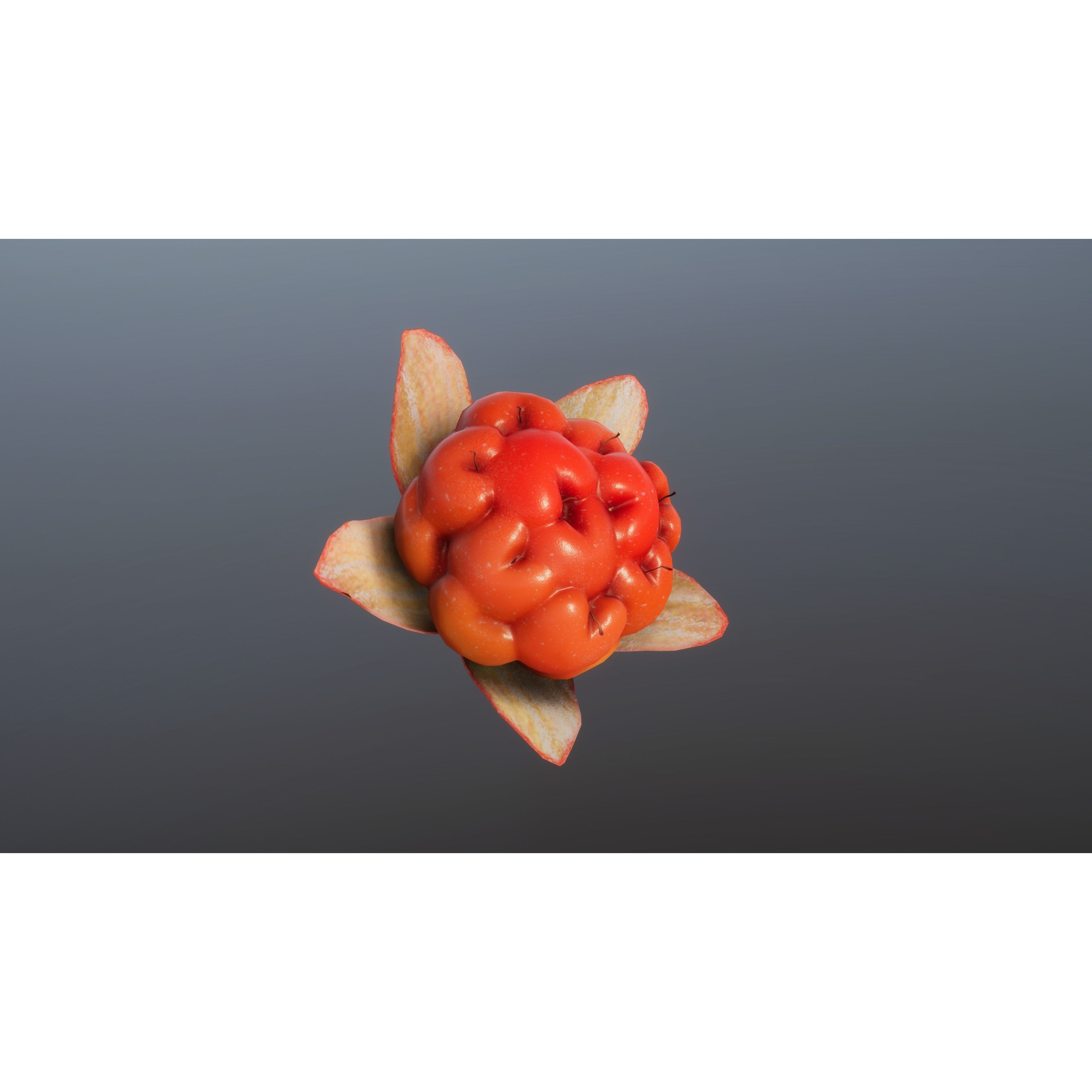 Berries and Cherries 3D Model – High Quality PBR Fruit Assets, FBX - View 9