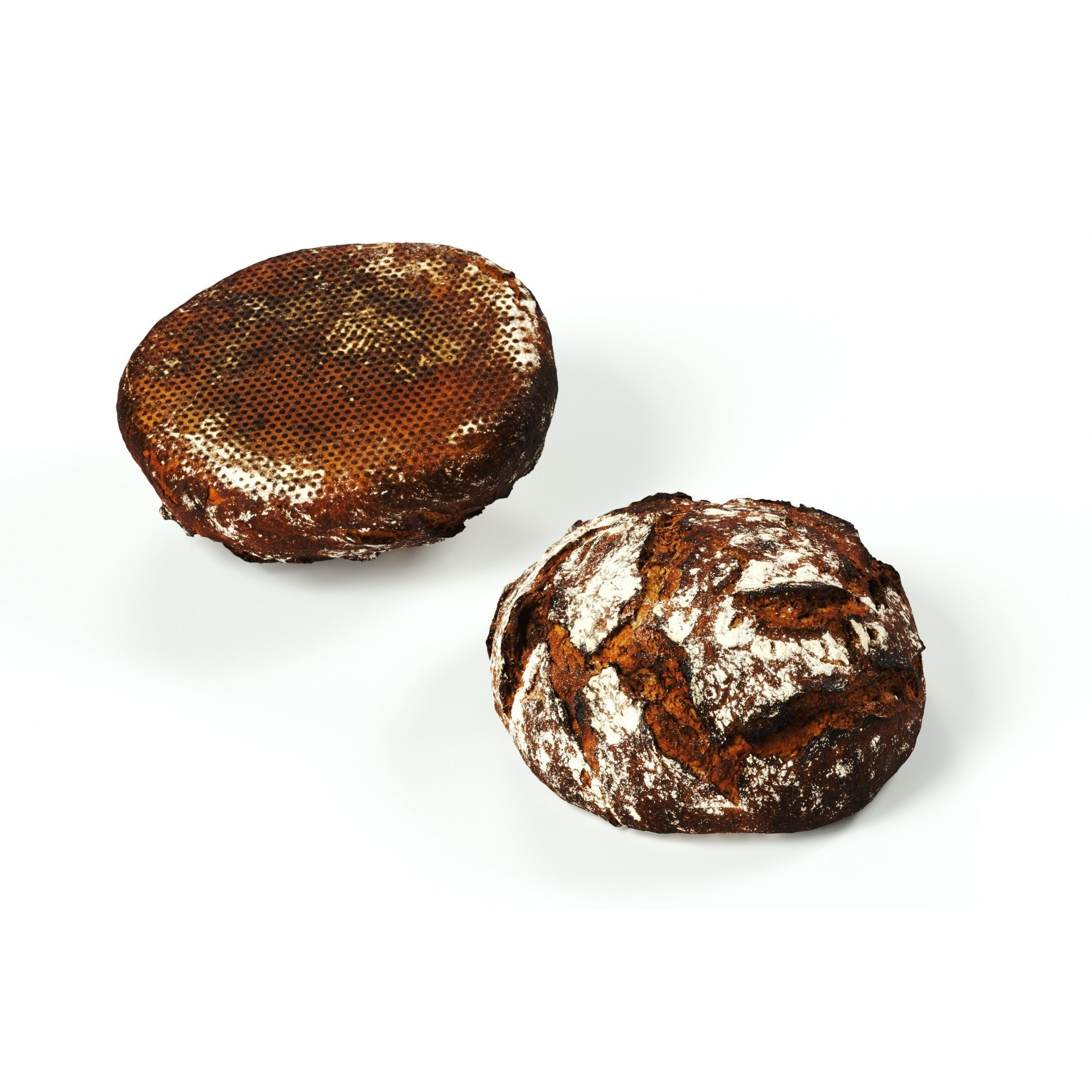 Rye Bread 3D Model – Photorealistic Bakery Asset, FBX, OBJ - View 5