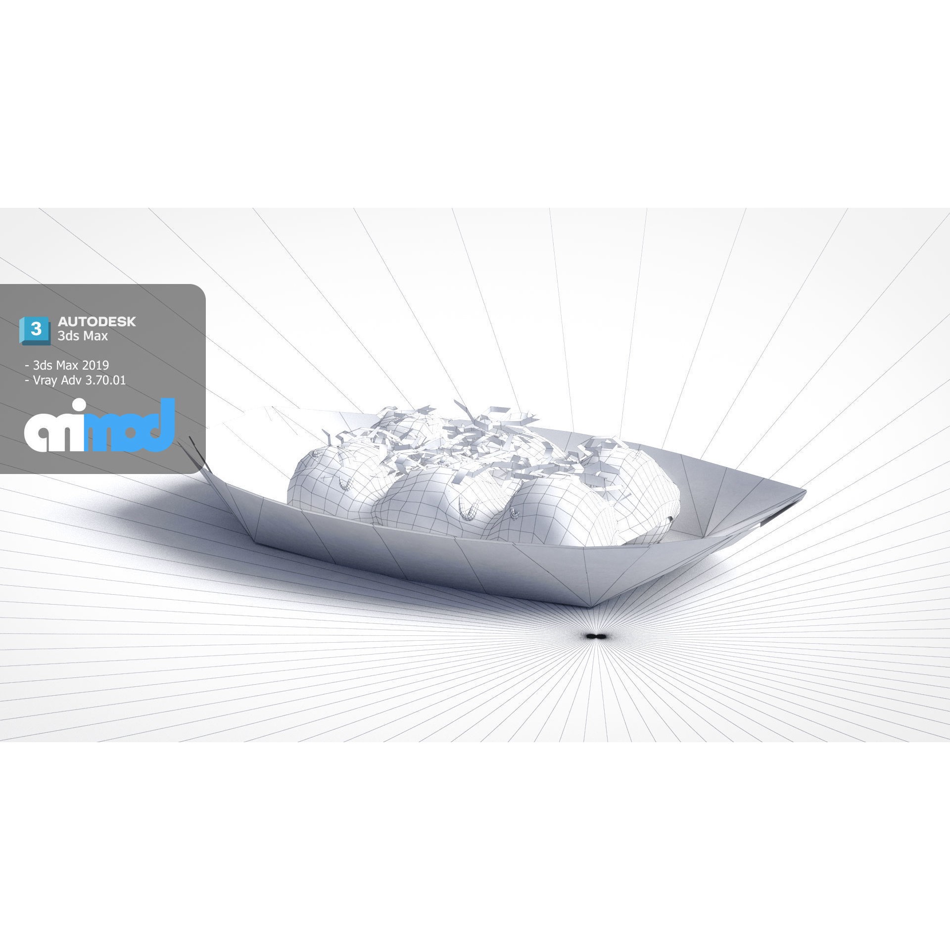 Takoyaki 3D Model – High Poly PBR Asset for Animation, FBX - View 10