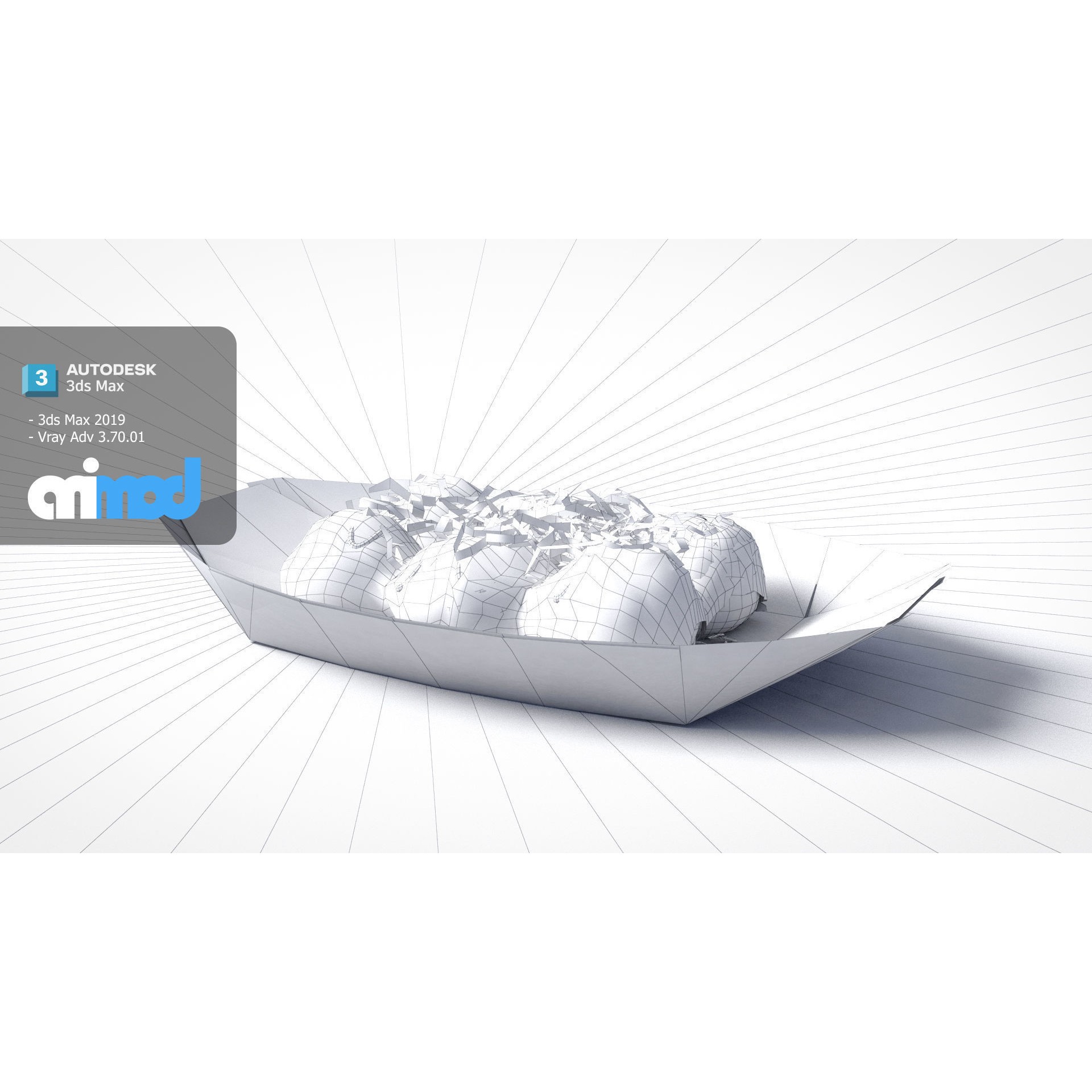 Takoyaki 3D Model – High Poly PBR Asset for Animation, FBX - View 9