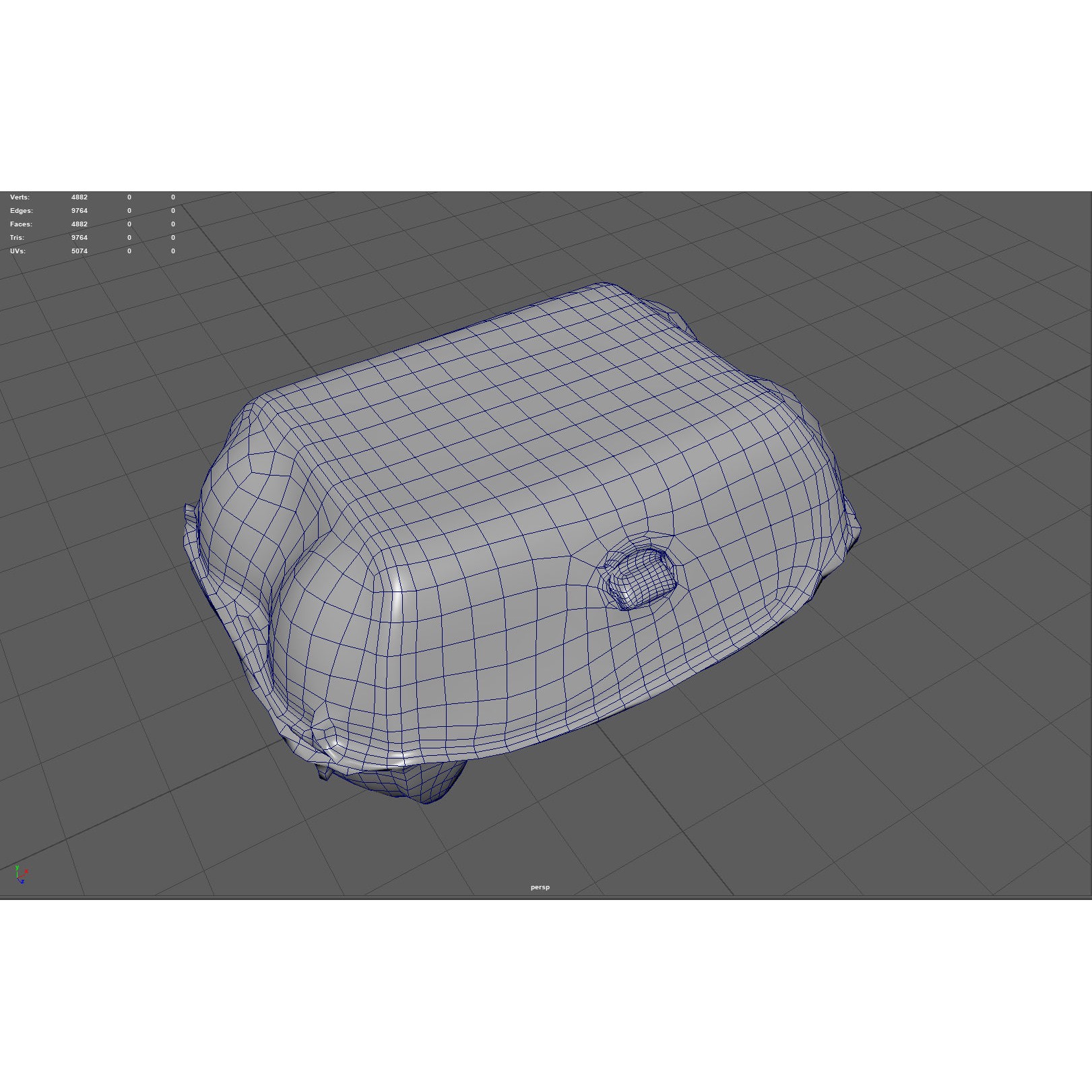 Egg Box 3D Model – Low Poly Game Asset, PBR, Multiple Formats - View 11