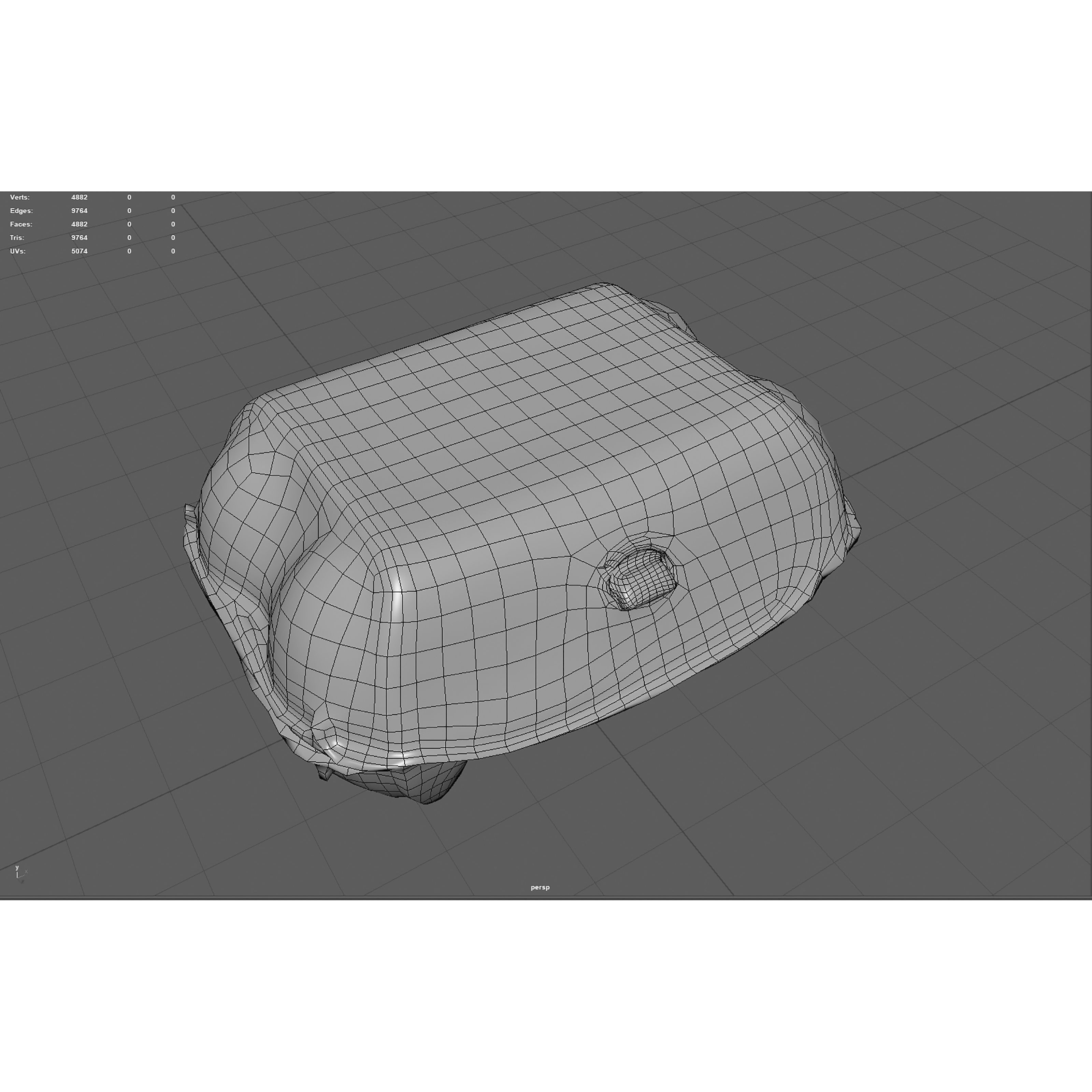 Egg Box 3D Model – Low Poly Game Asset, PBR, Multiple Formats - View 17