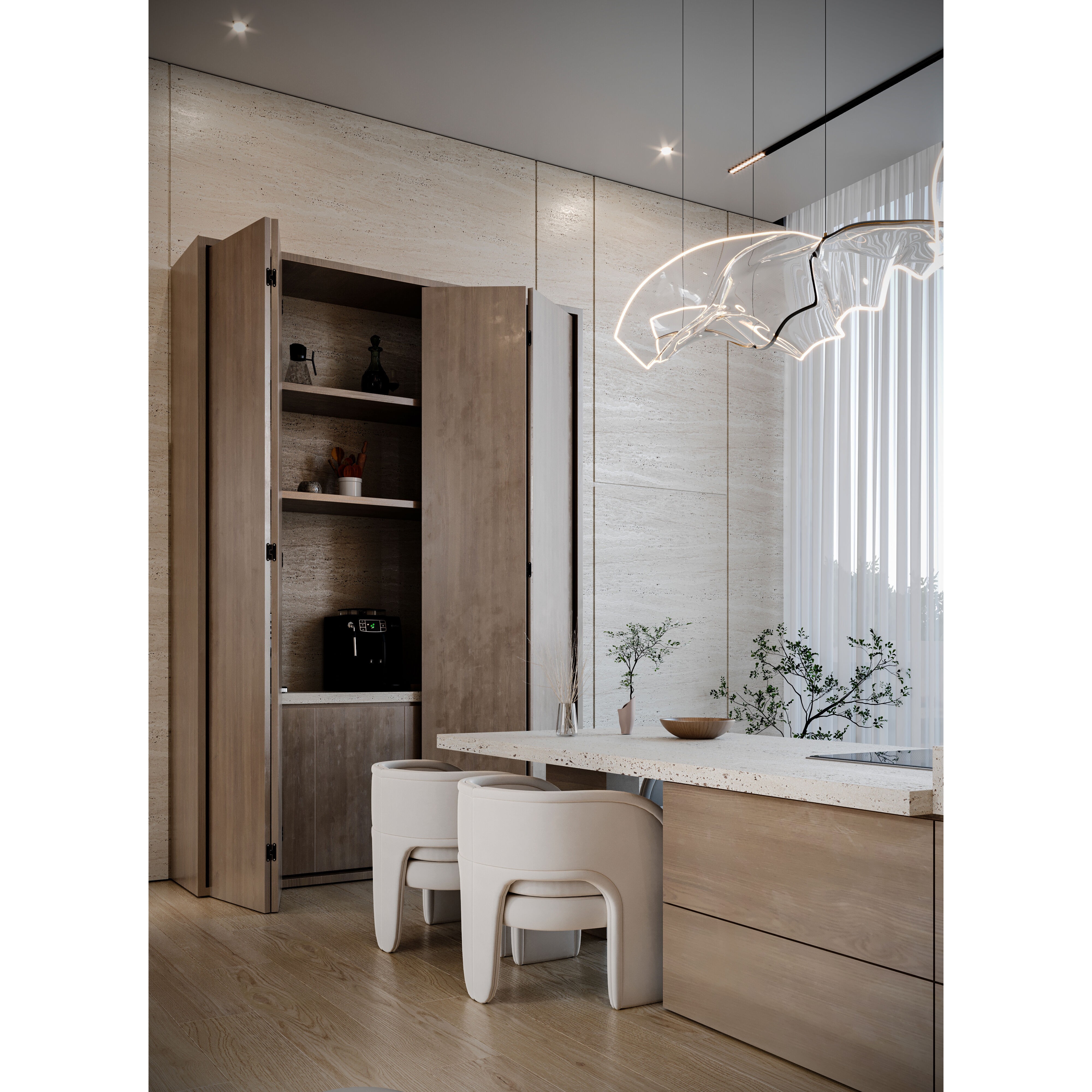 Living Area - Game-Ready 3D Model