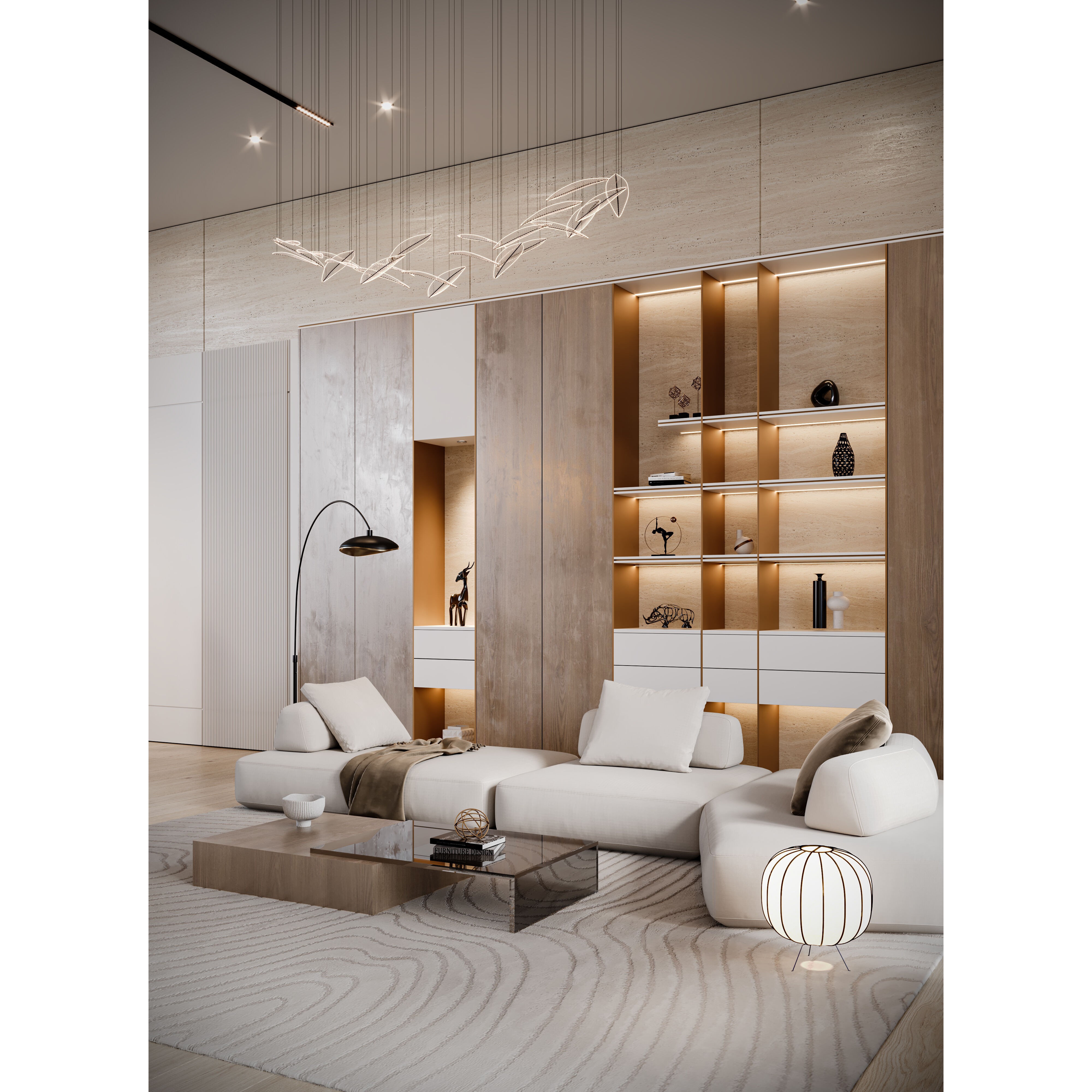 Living Area - Game-Ready 3D Model - View 11