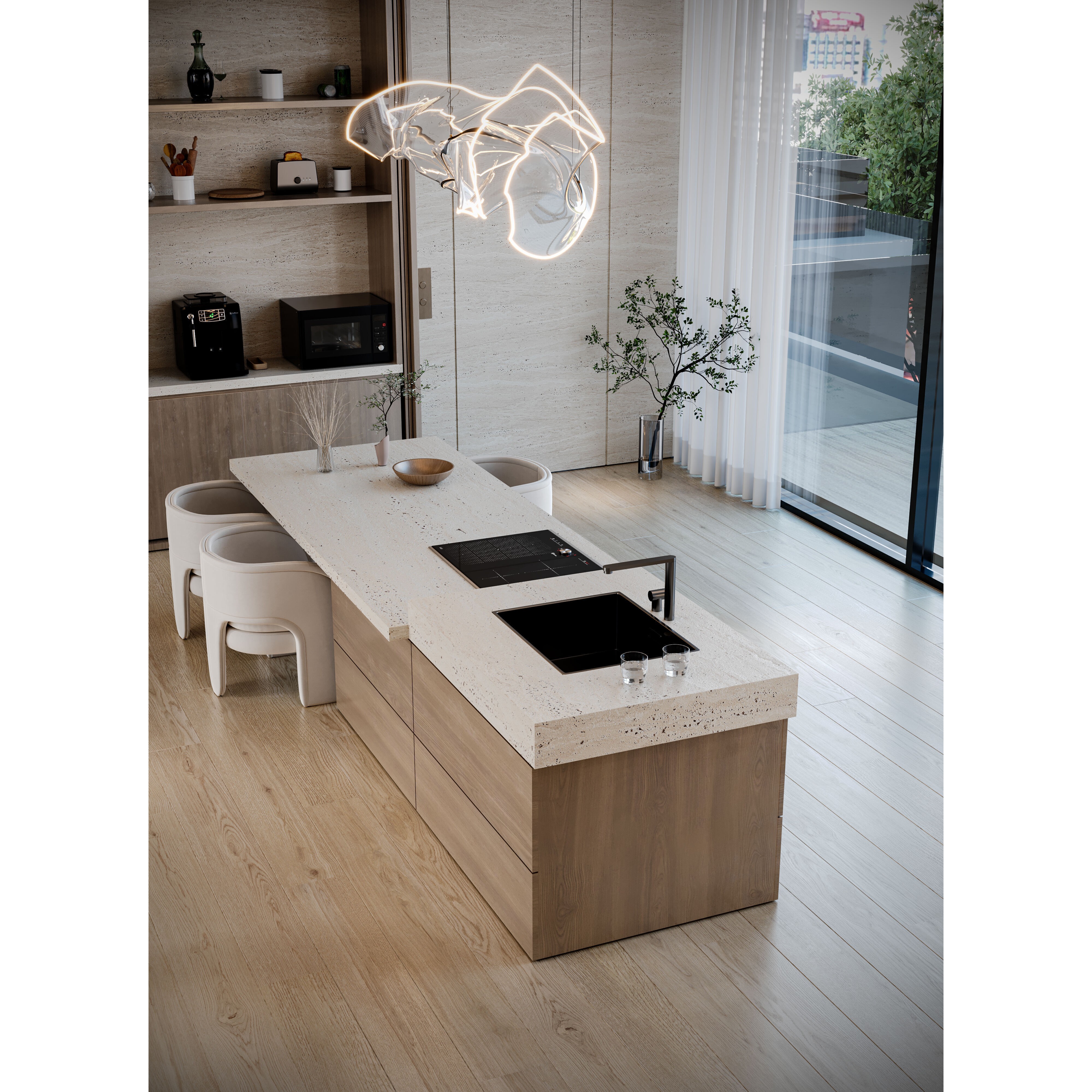 Living Area - Game-Ready 3D Model - View 12