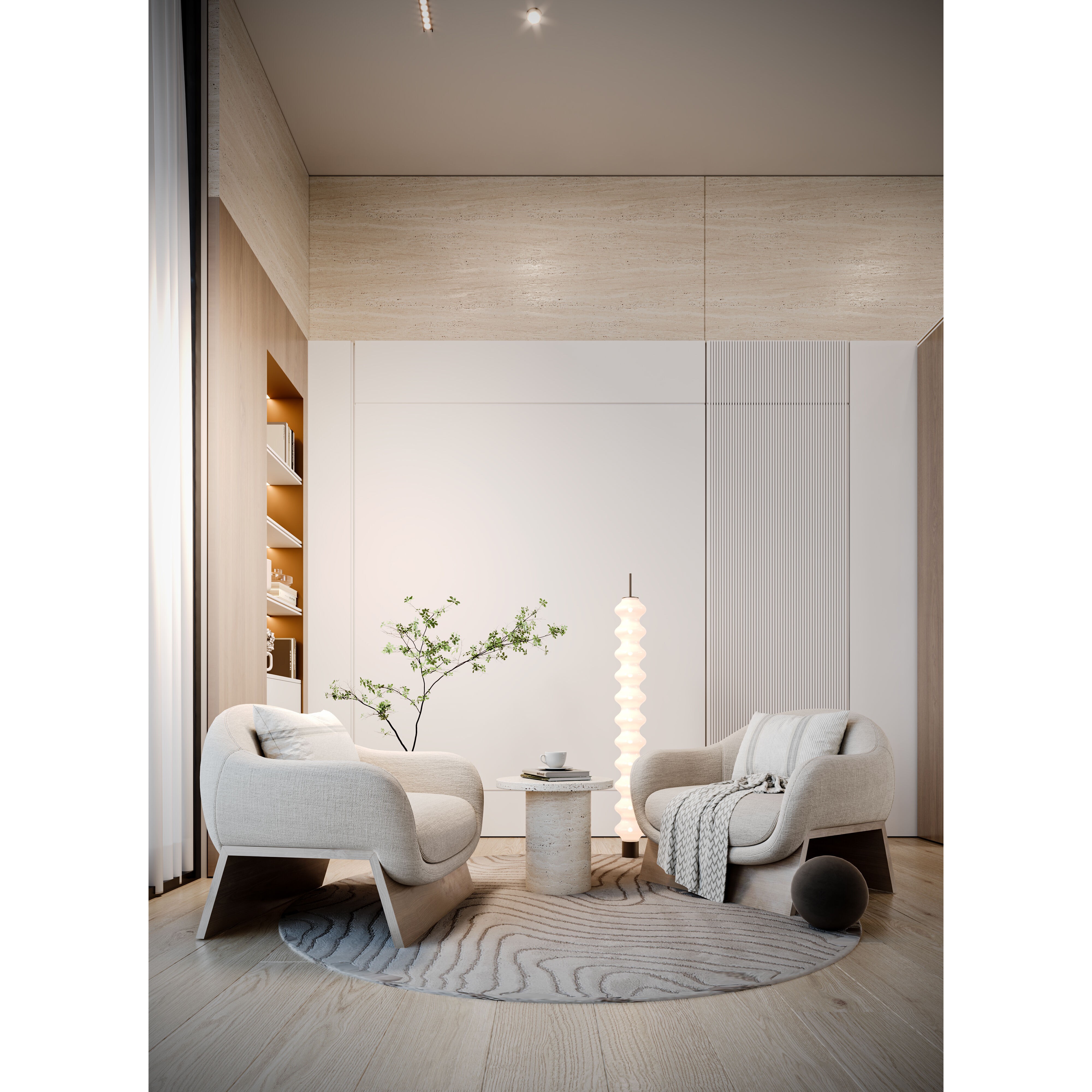 Living Area - Game-Ready 3D Model - View 16