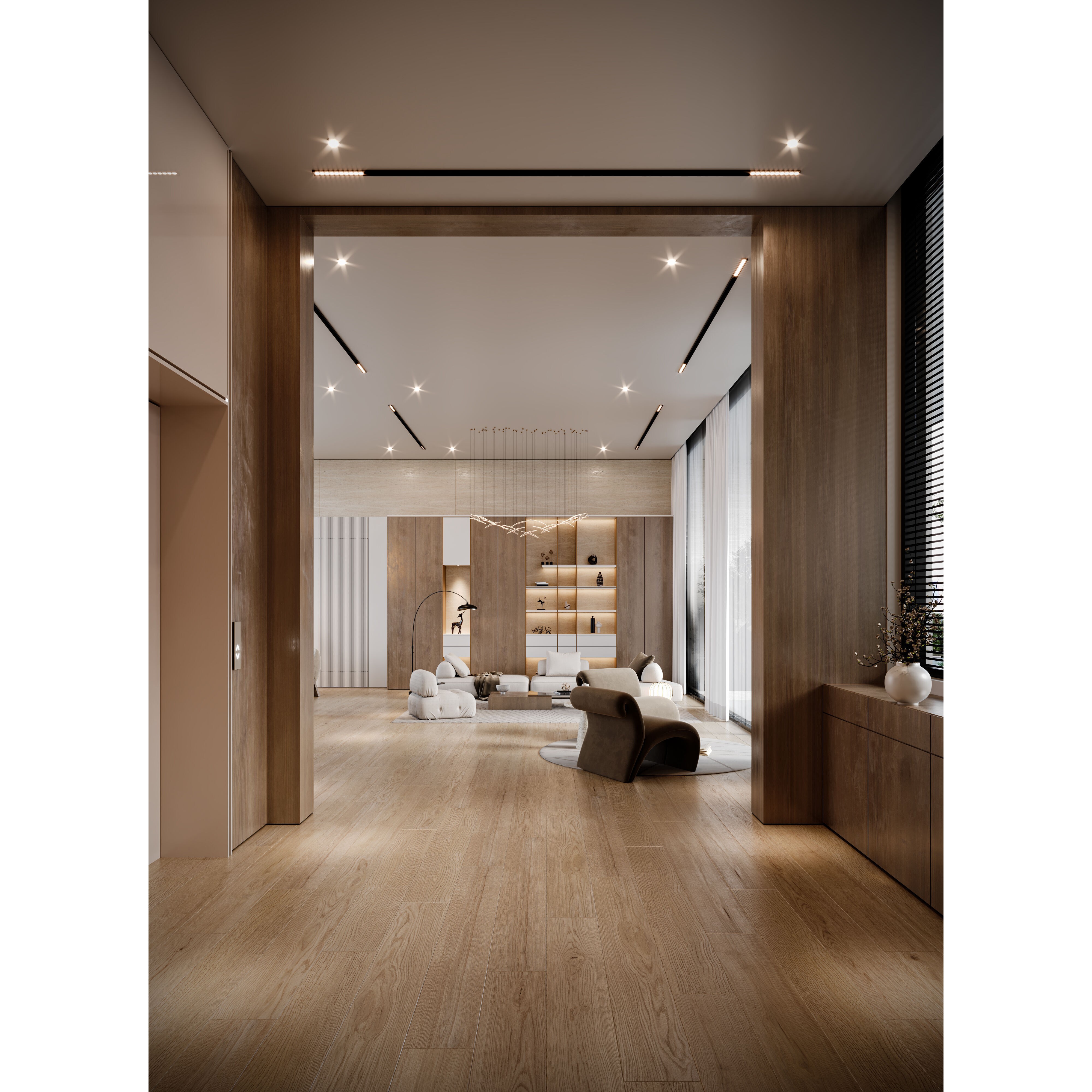 Living Area - Game-Ready 3D Model - View 8