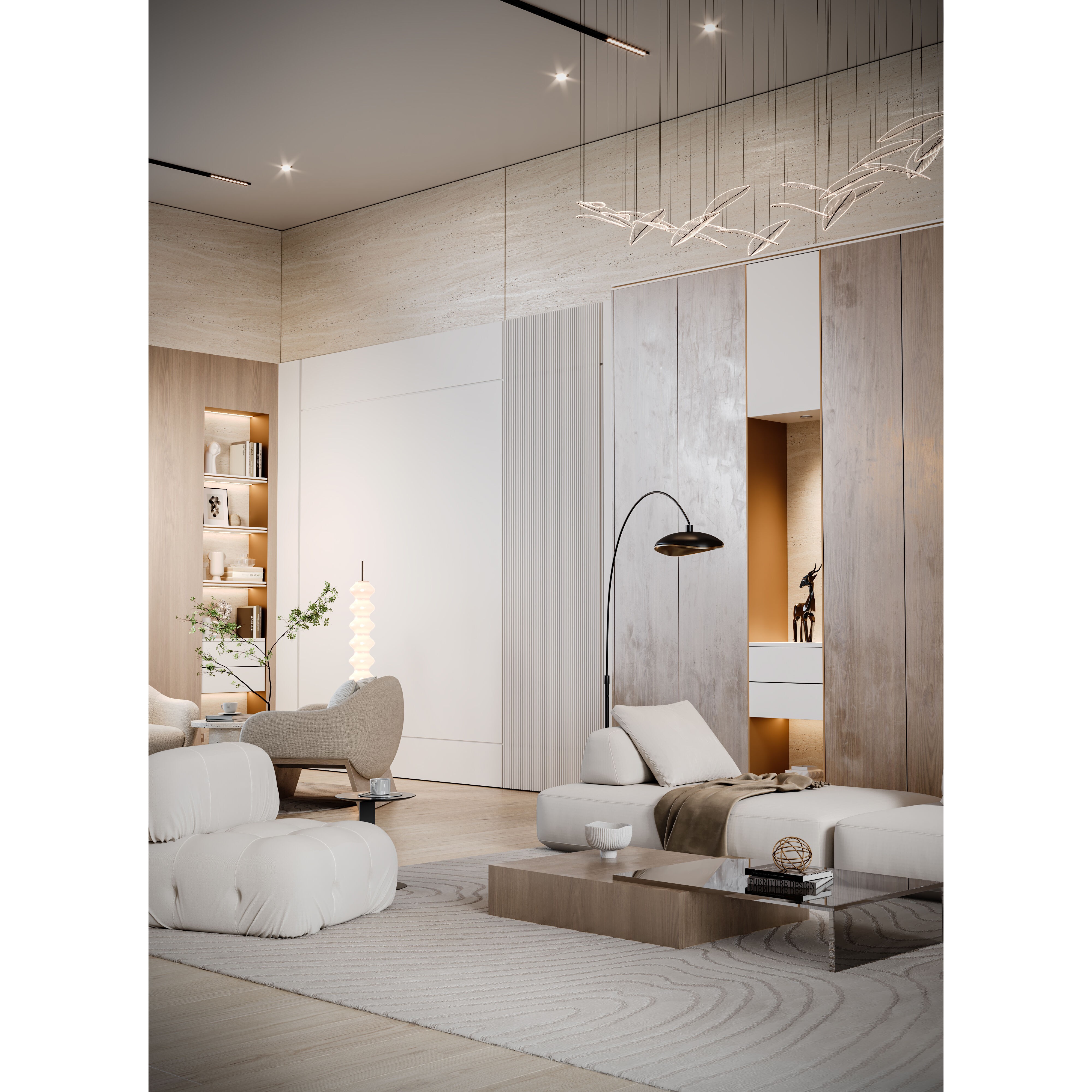 Living Area - Game-Ready 3D Model - View 9