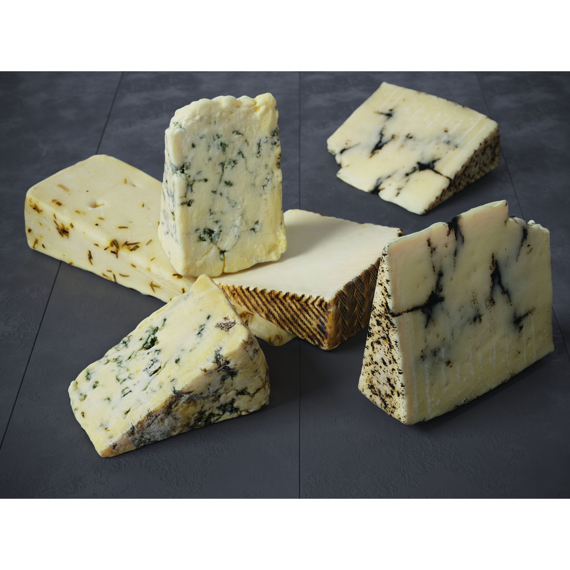 Cheese 3D Model – Photogrammetry High Poly PBR Asset, FBX/OBJ - View 3