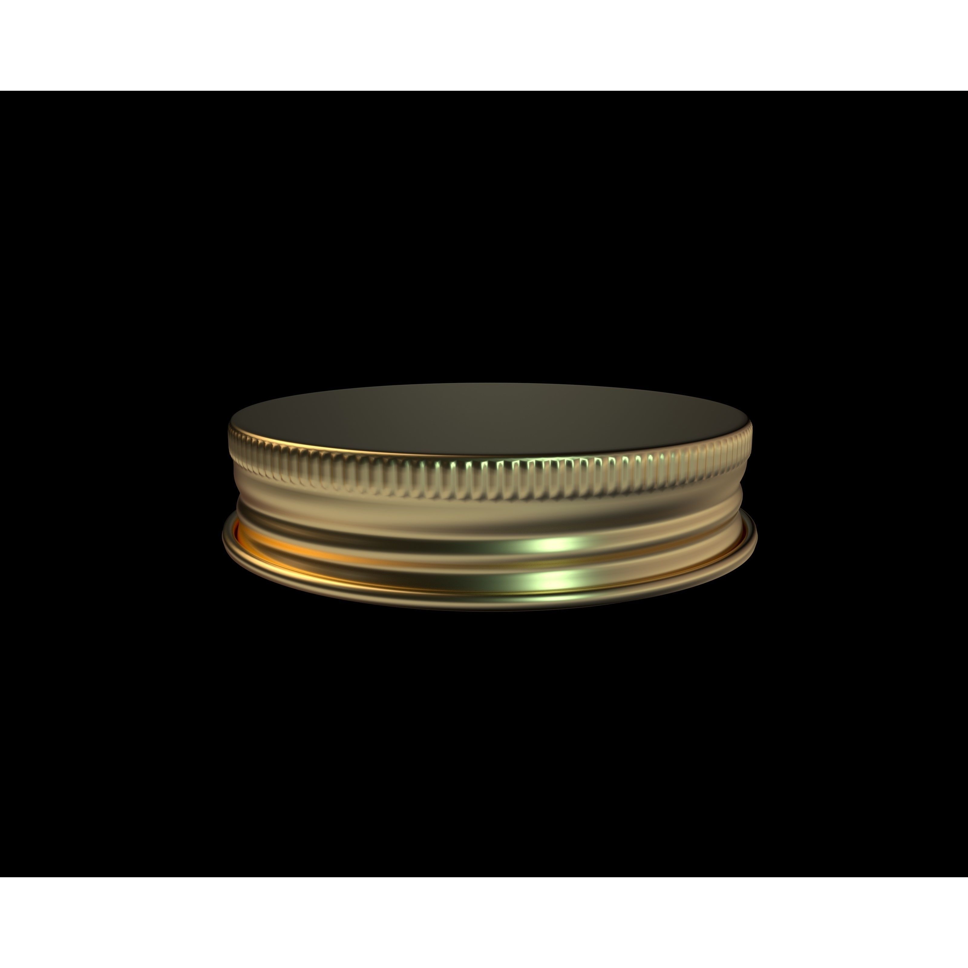 Bottle Caps 3D Model – Realistic Kitchenware Asset, FBX & OBJ - View 5